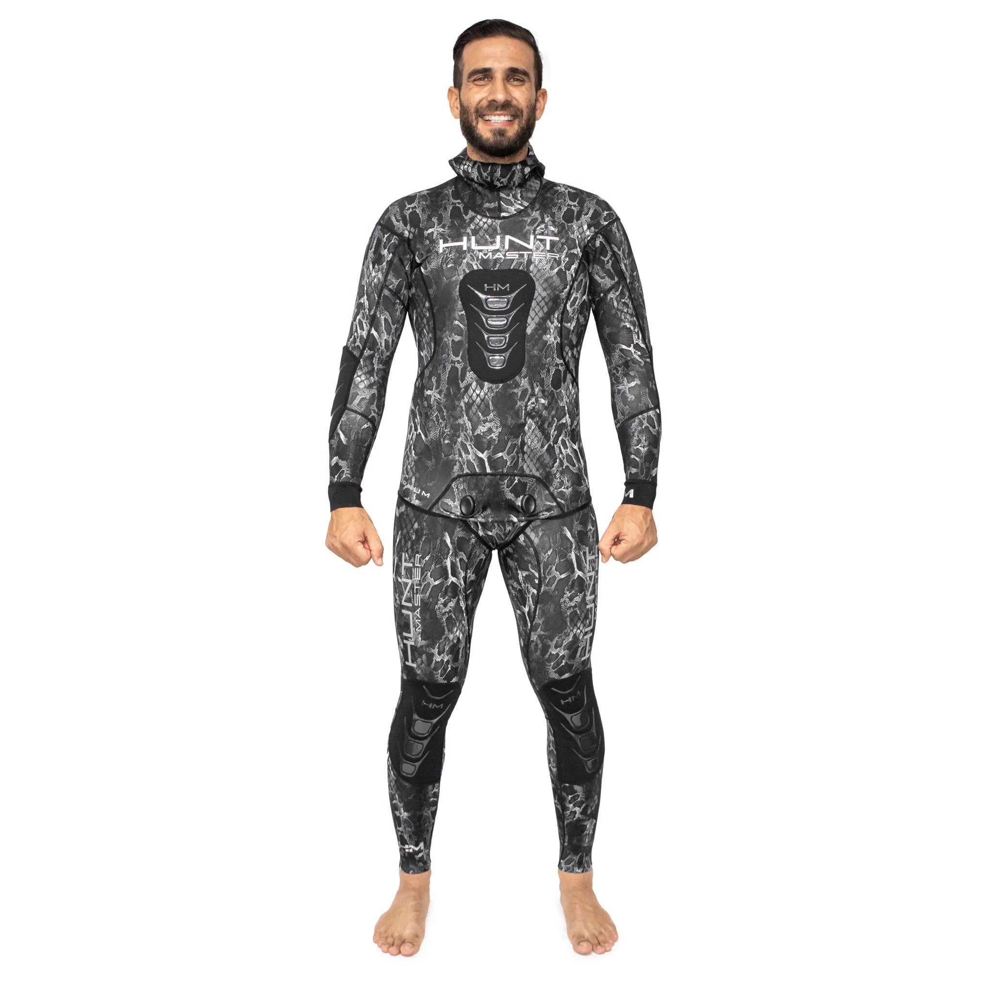 Hunt Master Burnum Huntsman Huntress Wetsuit Camo Series 1.5mm 2mm Neoprene for Spearfishing Scuba Diving Surfing Water Sports
