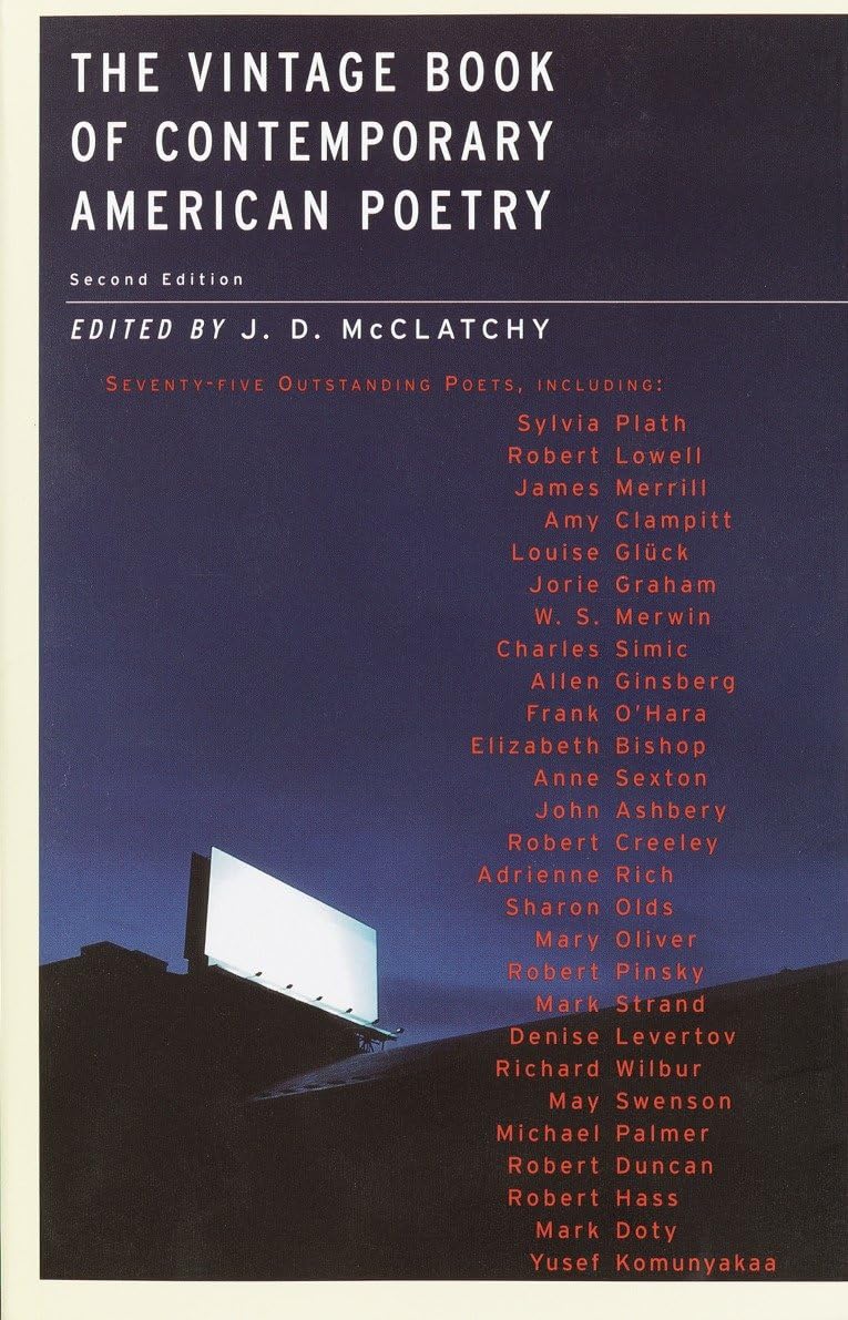 The Vintage Book of Contemporary American Poetry - Classic Poetry Collection for Literature Lovers, Perfect for Book Clubs, Gifts & Home Library Decor