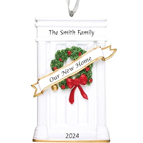 Door With Wreath