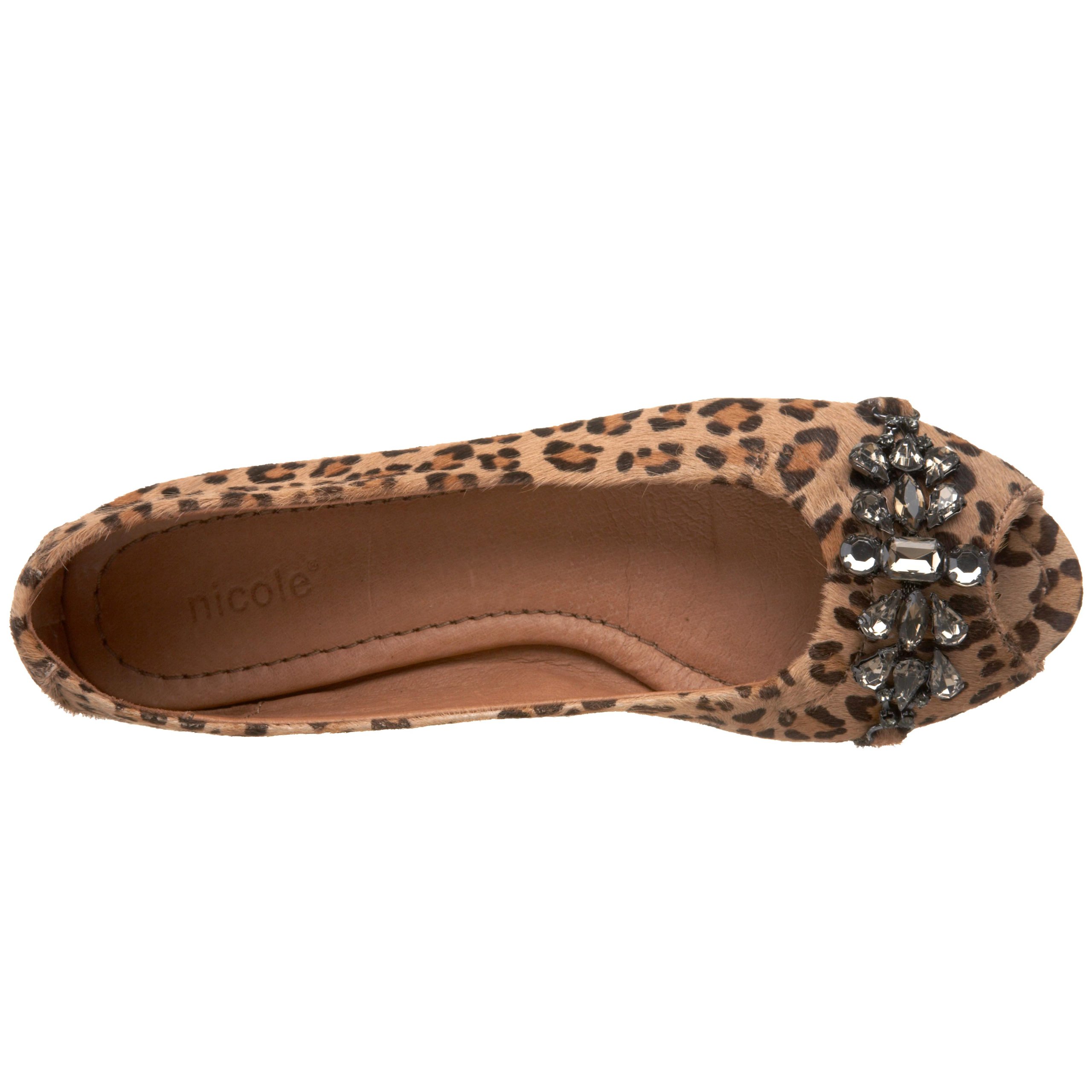 Nicole Women's Happy Days Embellished Ballet Flats - Comfortable & Stylish for Work, Casual Outfits & Everyday Wear