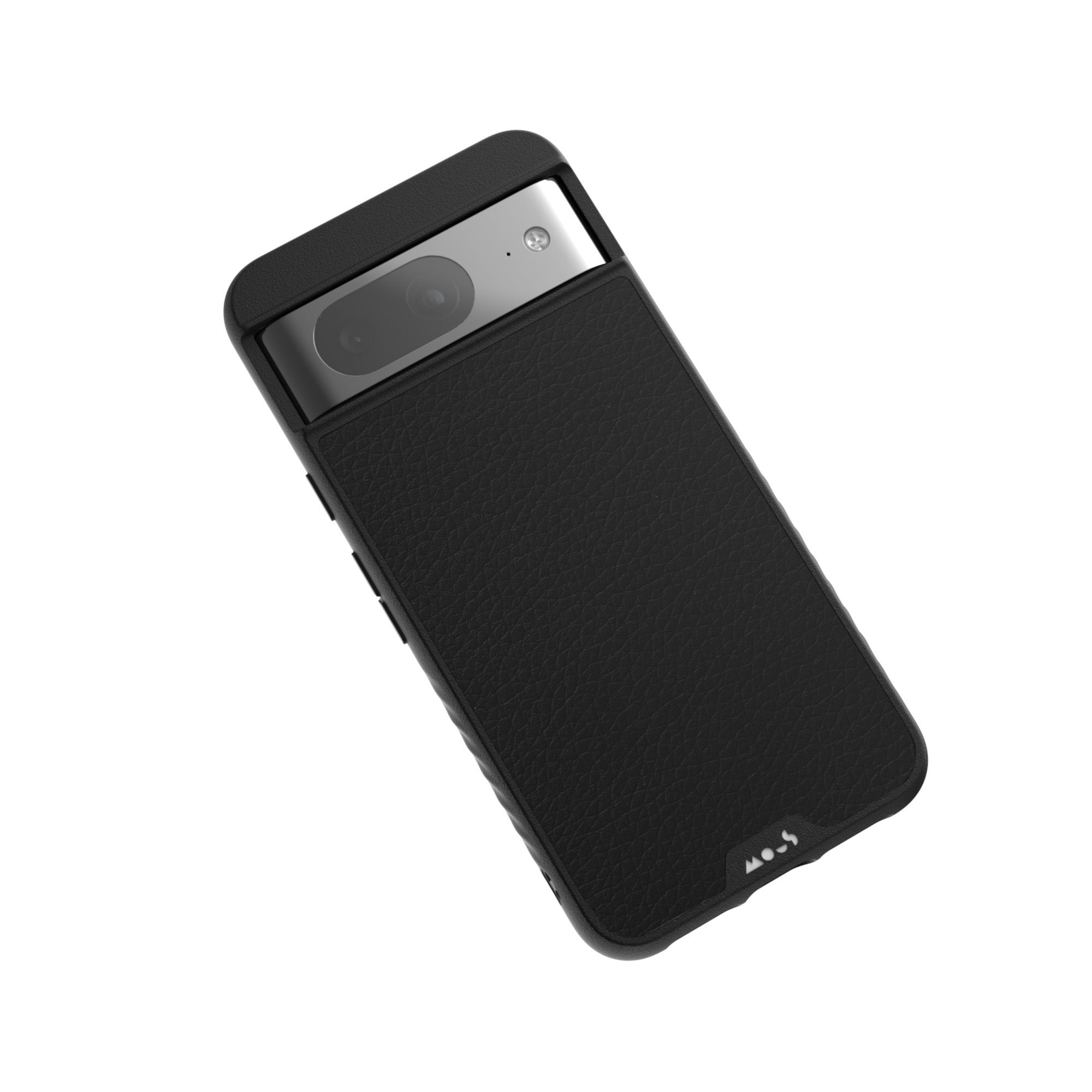MagSafe Compatible Black Leather iPhone Case for iPhone 14/13/12 Pro Max - Premium Slim Protective Cover with Magnetic Alignment (Perfect for Work, Travel & Everyday Use)