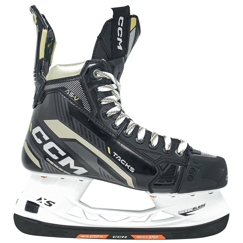 CCM Tacks AS V Intermediate Ice Hockey Skates - Professional Performance Skates for Youth & Adult Players - Perfect for Ice Rinks, Hockey Games & Training Sessions