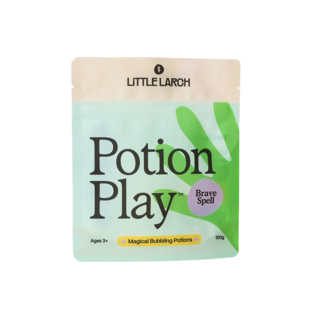 Little Larch Potion Play Bravery Spell - Magical Herbal Potion Kit for Kids' Pretend Play & Confidence Boosting | Perfect for Fantasy Role-Playing Games and Witchcraft Themed Parties
