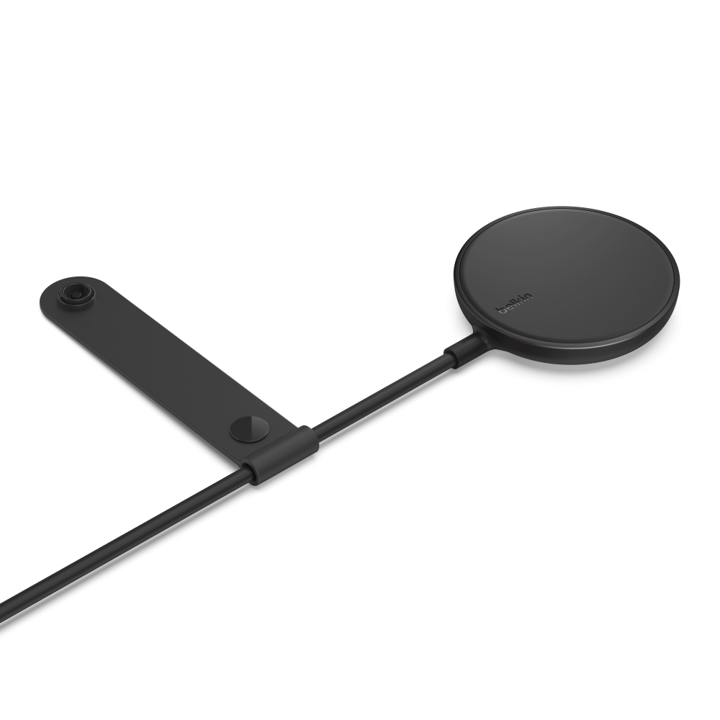 Belkin Magnetic Base Compatible with MagSafe for iPhone 12/13/14 & AirPods Wireless Charging Case - 7.5W Fast Charging, Black | Perfect for Home, Office & Travel Use