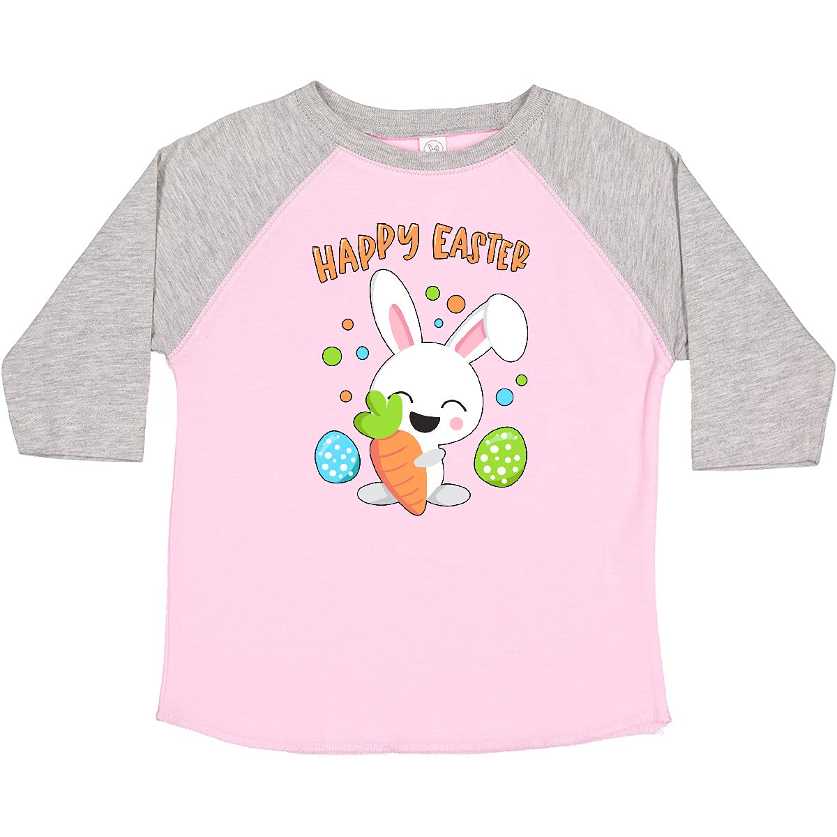 Happy Easter Bunny Toddler T-Shirt for Kids' Spring Celebrations