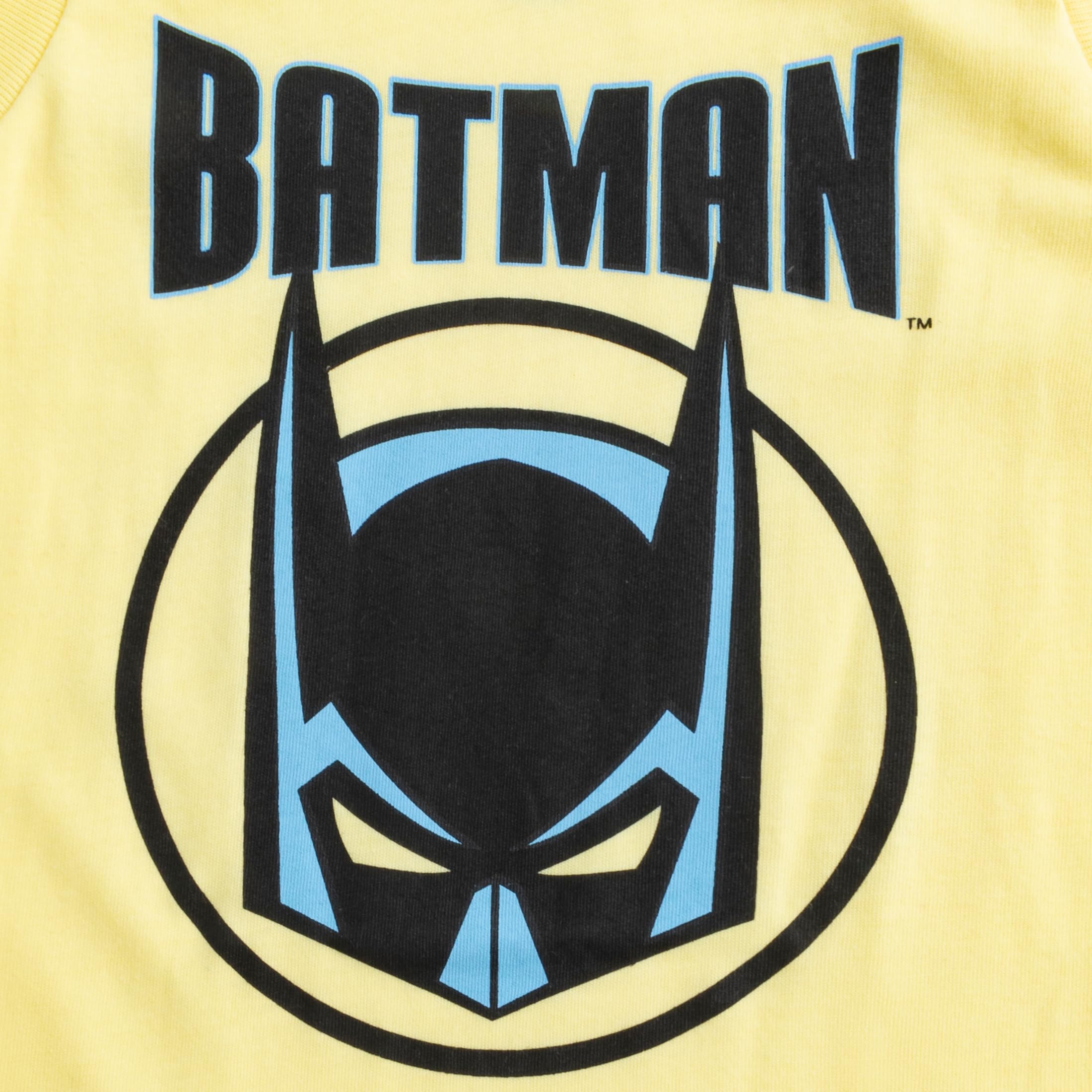 Batman DC Comics Boys' 2-Pack Tank Tops - Toddler & Kids for Summer Play