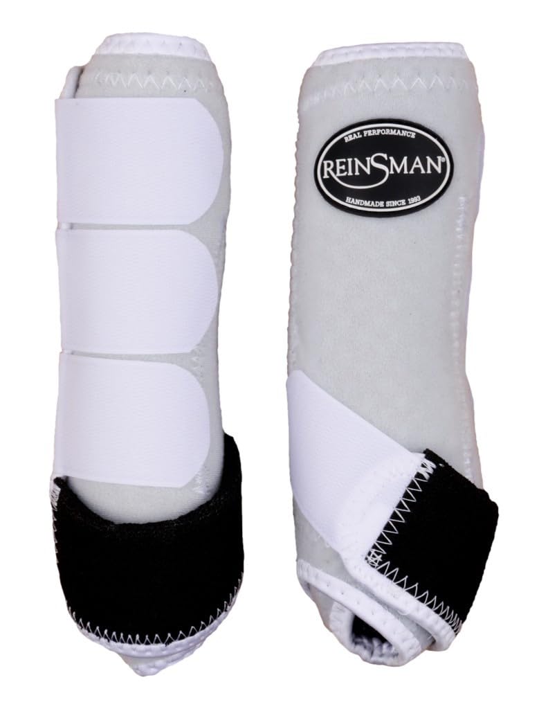 Reinsman RE Sport Boots 4-Pack - Horse Riding Boots for Equestrian Sports, Training & Show Jumping - Durable & Comfortable Horse Boots Set for Protection & Performance