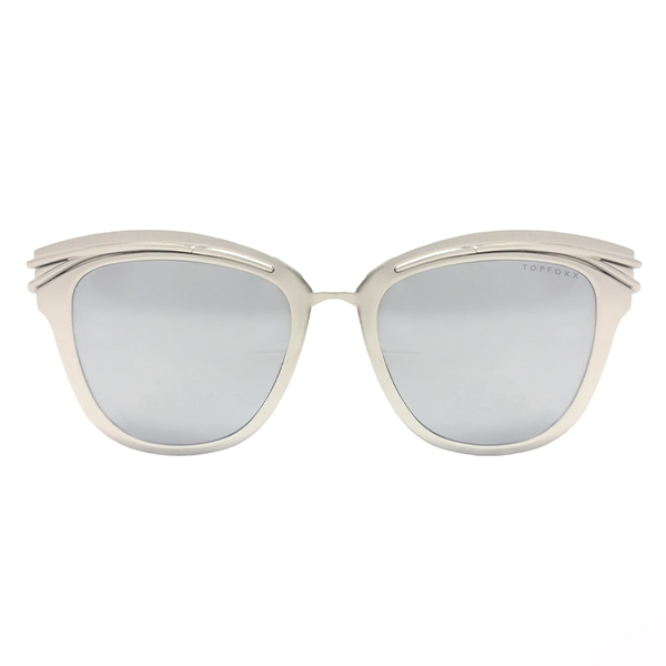 Stylish Candy Sunnies Silver Mercury Sunglasses - Trendy UV Protection Shades for Women & Men - Perfect for Beach, Driving & Outdoor Activities