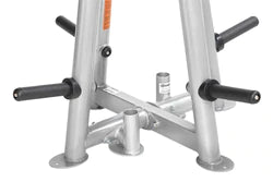 CF 3444 4-Sided Olympic Plate Tree Rack - Heavy Duty Weight Plate Storage for Gym & Home Workout Equipment Organization