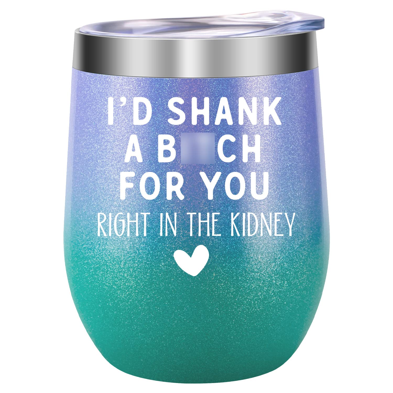 Best Friendship Gifts for Women - Funny Wine Tumbler for Sister, BFF, Mom & Female Friends | Birthday & Christmas Present for Her | Perfect for Wine Nights, Girls' Trips & Thoughtful Surprises - LEADO Insulated Wine Cup