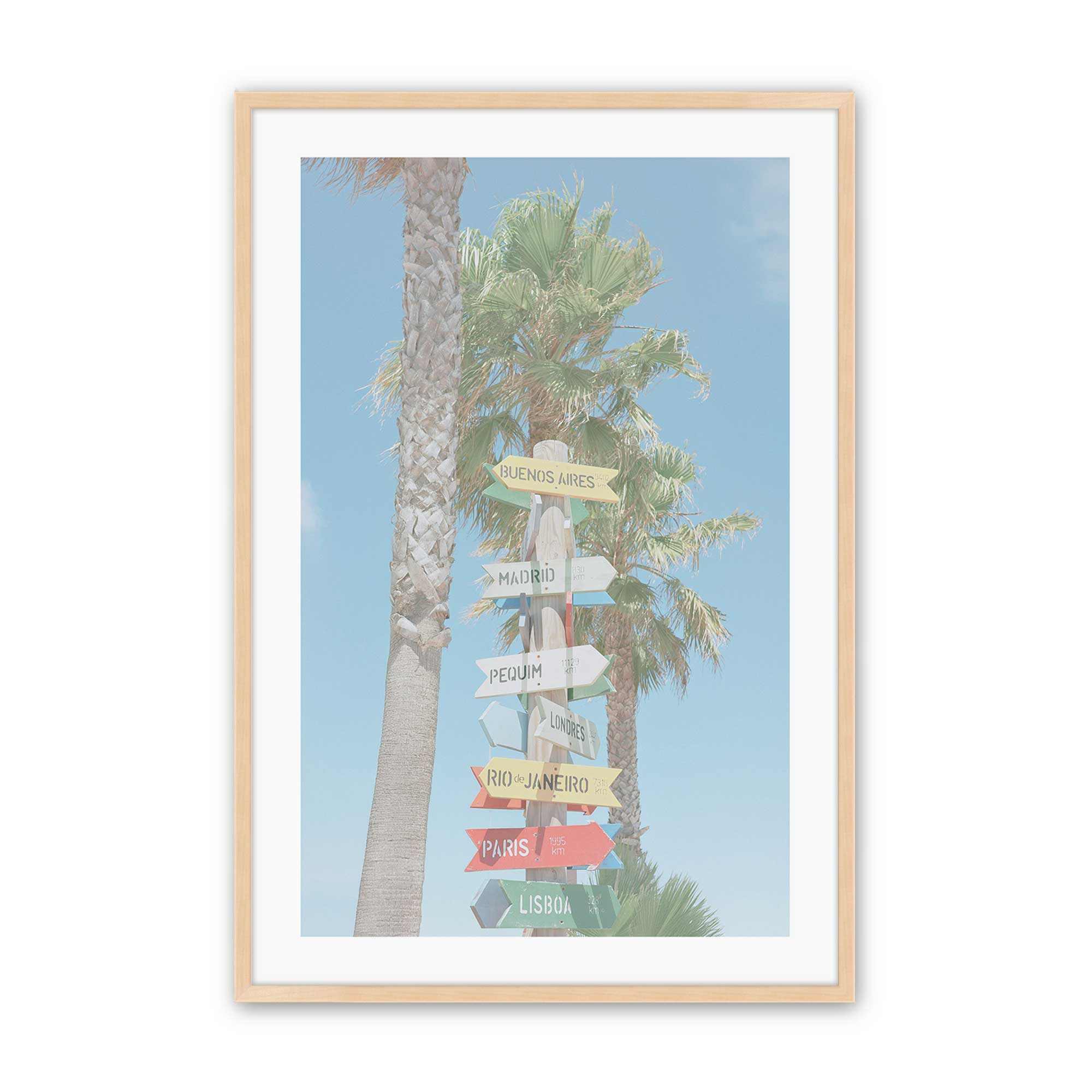 Direction to Daydreams Print - Inspirational Wall Art for Home & Office Decor | Perfect for Living Room, Bedroom, or Gift Giving