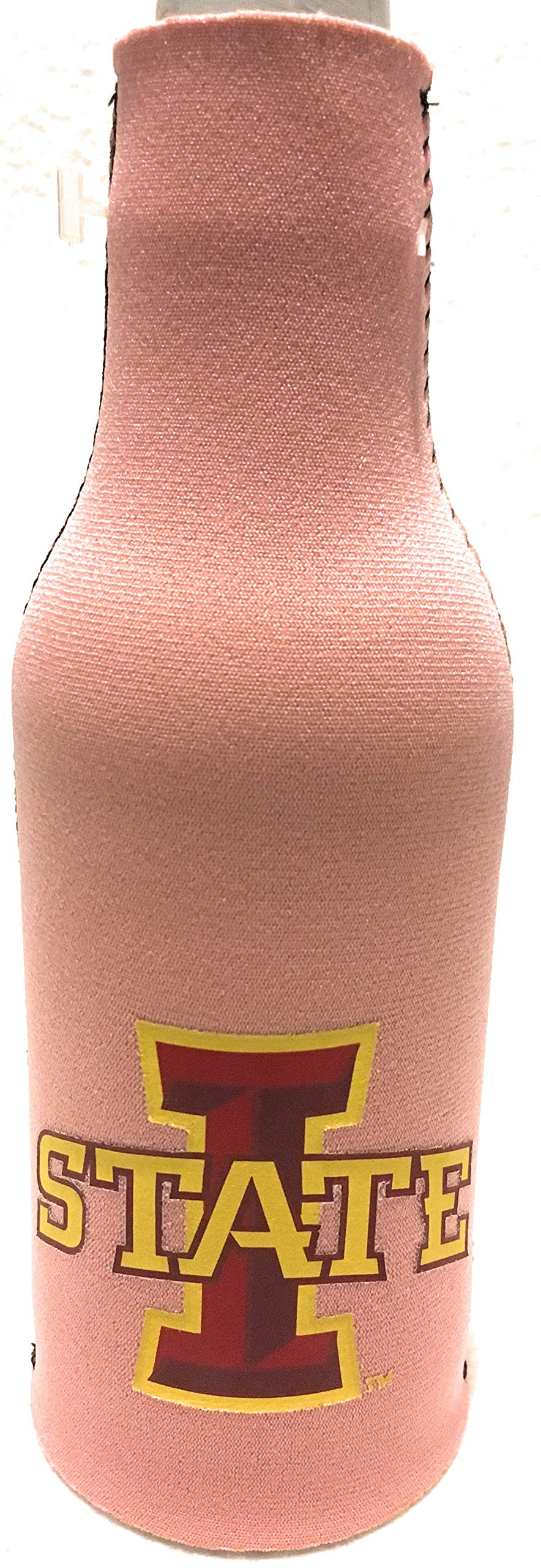Iowa State Cyclones Insulated Pink Bottle Holder Cooler - Perfect for Tailgating, Picnics & Outdoor Events