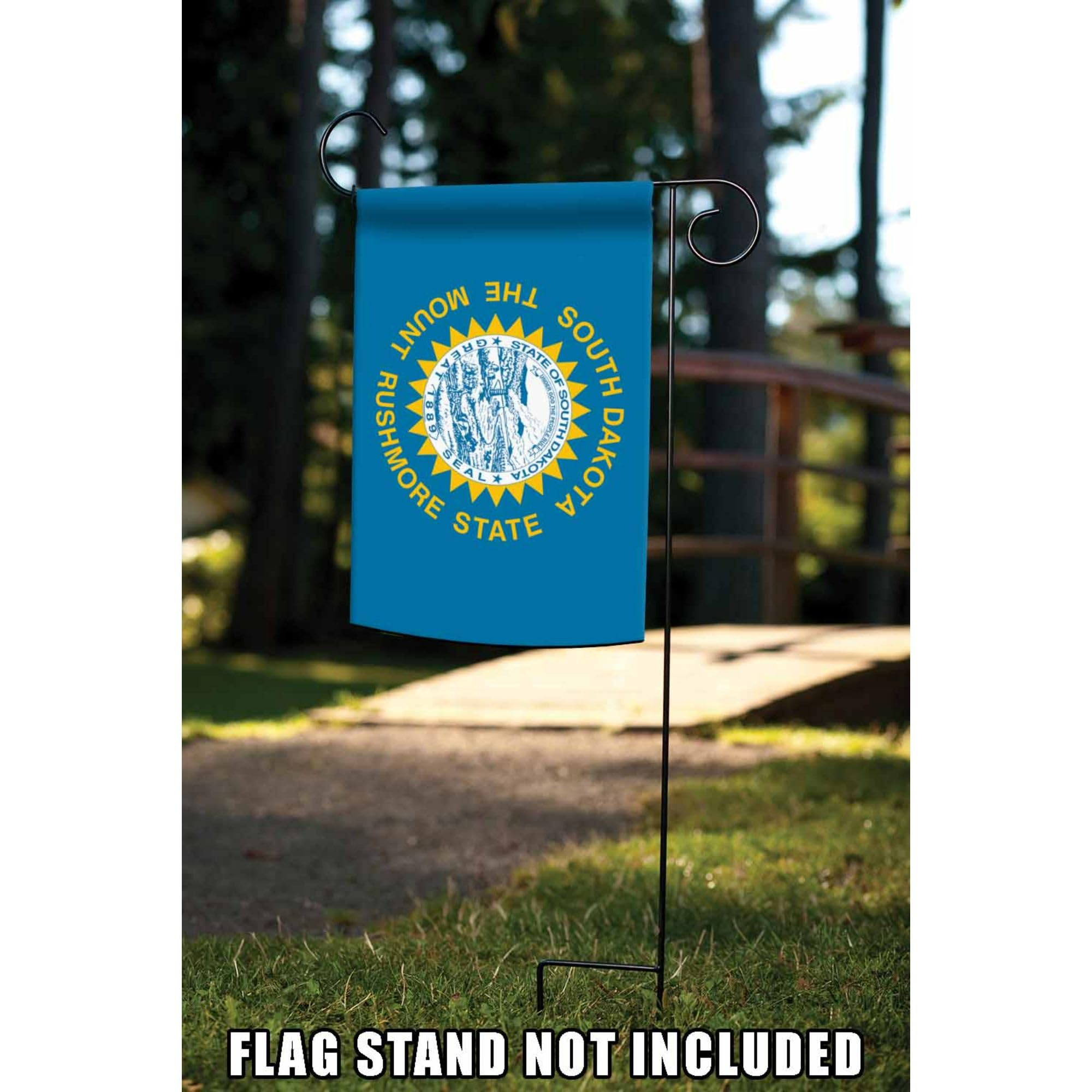 South Dakota State Flag 12.5 x 18 Inch - Toland Home Garden Decorative Outdoor Flag | USA Made | Perfect for Porch, Yard & Garden Decor