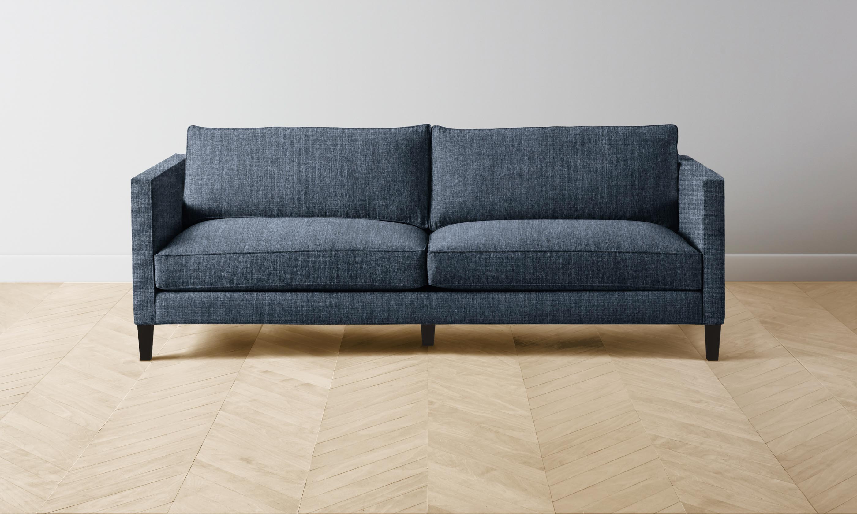 Crosby Sofa - Performance Tweed Denim Fabric - Stylish & Durable Living Room Furniture for Modern Homes