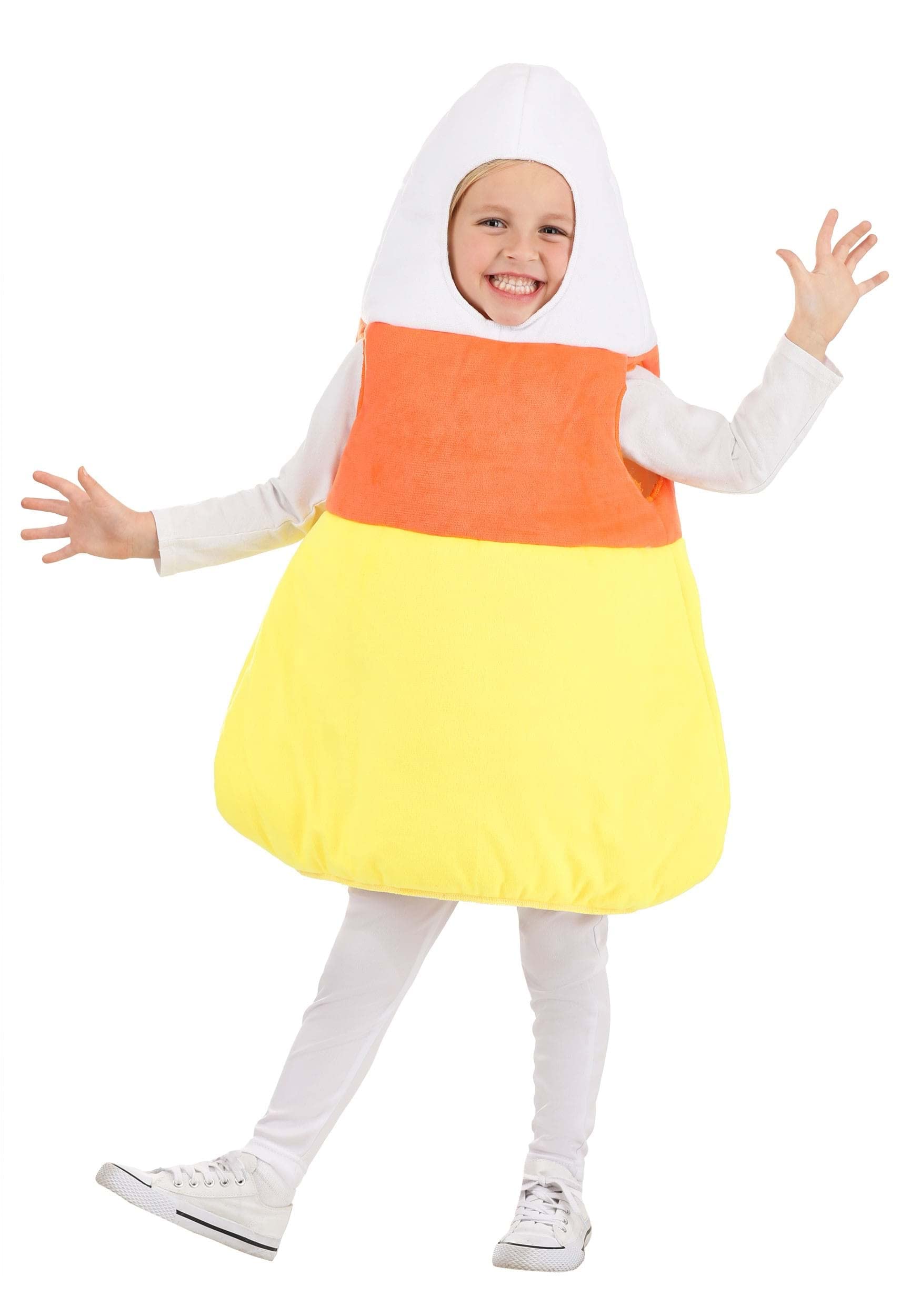Halloween Candy Corn Costume for Toddlers - Unisex Sleeveless Tunic for Trick-or-Treating | Cute Baby Halloween Outfit for Parties & Photo Shoots