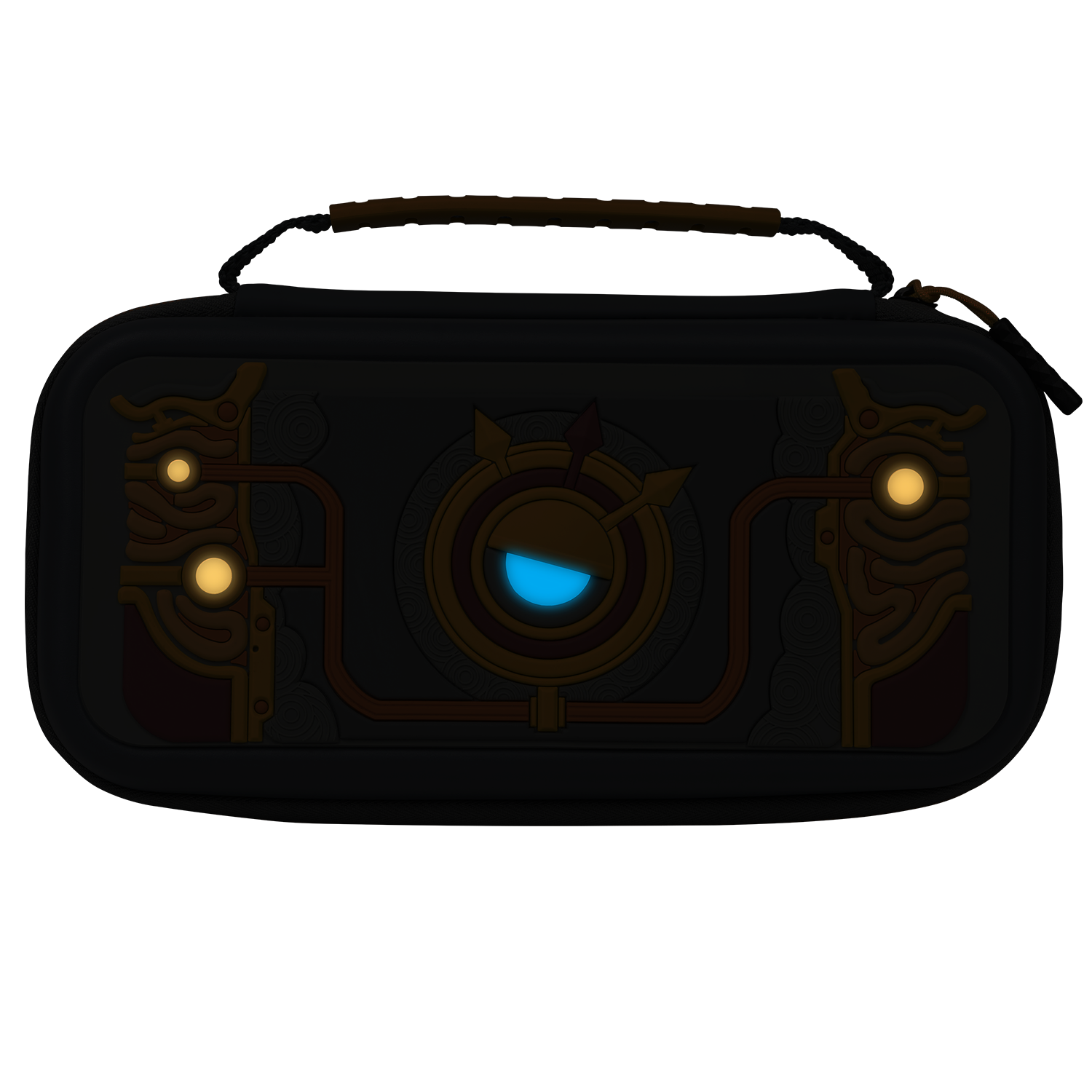 Nintendo Switch Purah Pad Travel Case Plus GLOW - Protective Carrying Case for Nintendo Switch & Accessories - Perfect for Travel, Gaming on the Go & Outdoor Adventures