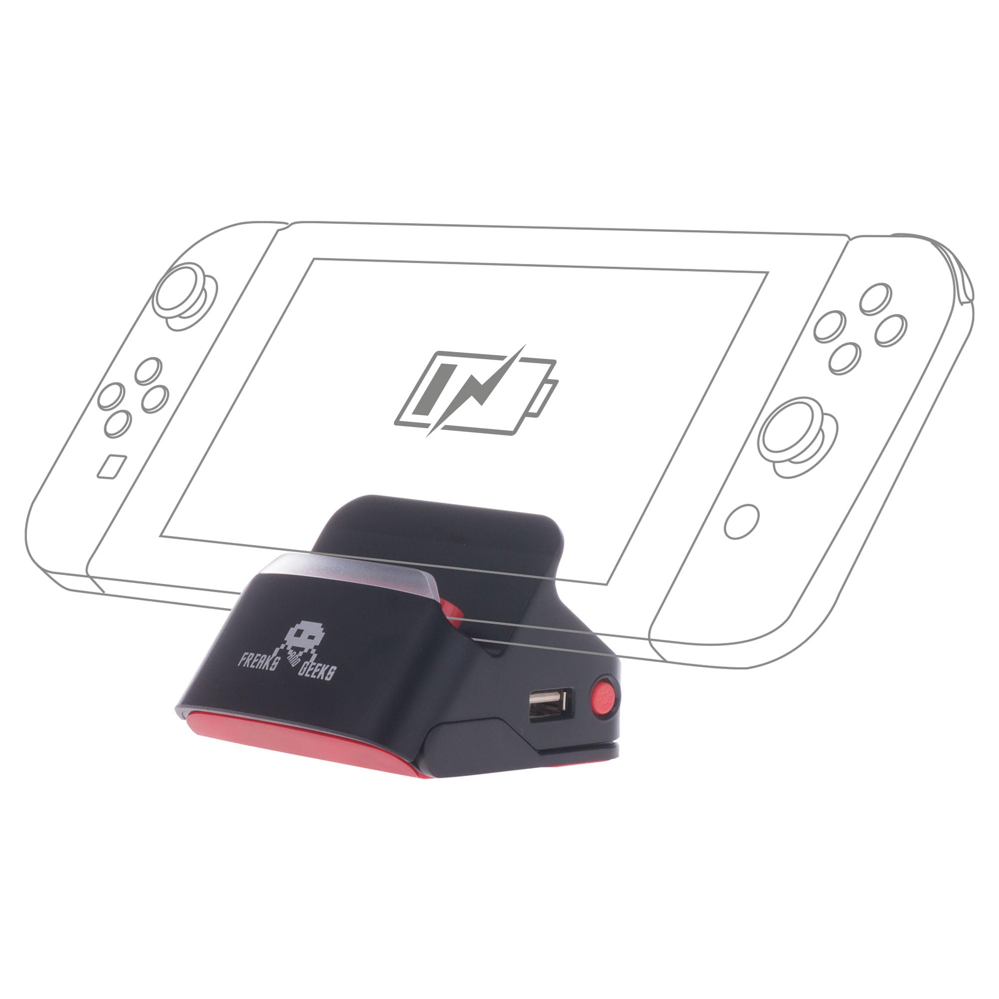 2 in 1 Video Dock and Stand for Nintendo Switch - Portable Charging Station with HDMI Output | Perfect for Gaming at Home or Travel