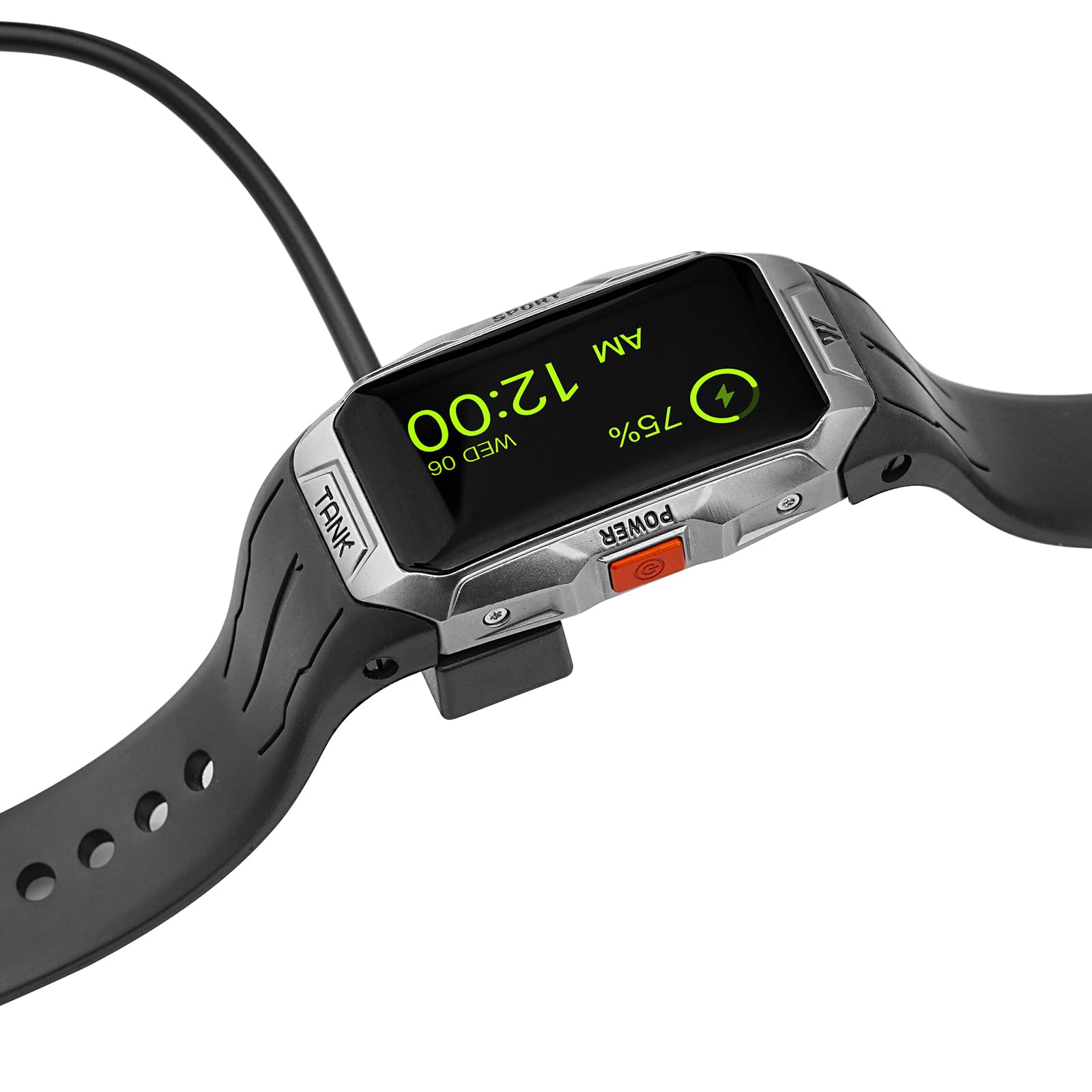 AMAZTIM X1 Smart Watch Charger Cable - Fast Magnetic Charging Cord for Fitness Trackers & Smartwatches - Perfect for Home, Office, and Travel Use