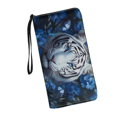 Tiger Blue Butterfly Flower
