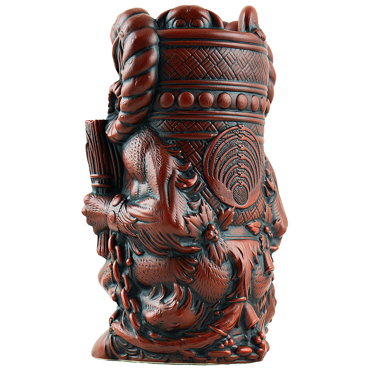 Krampus Designer Series Tiki Mug - Naughty Christmas Horror Collectible Cup for Halloween & Holiday Parties - Perfect for Cocktails, Home Decor & Gift Giving