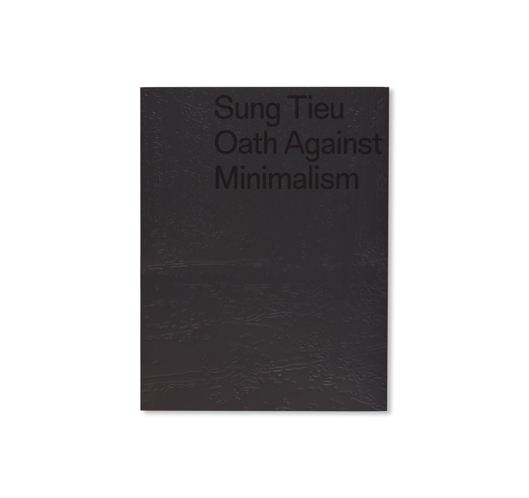 OATH AGAINST MINIMALISM by Sung Tieu - Contemporary Art Print for Modern Home & Office Decor | Perfect for Art Collectors & Interior Design Enthusiasts