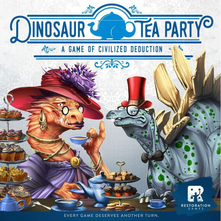 Dinosaur Tea Party Game - Fun Family Board Game for Kids & Adults - Perfect for Birthday Parties, Family Game Nights & Classroom Activities
