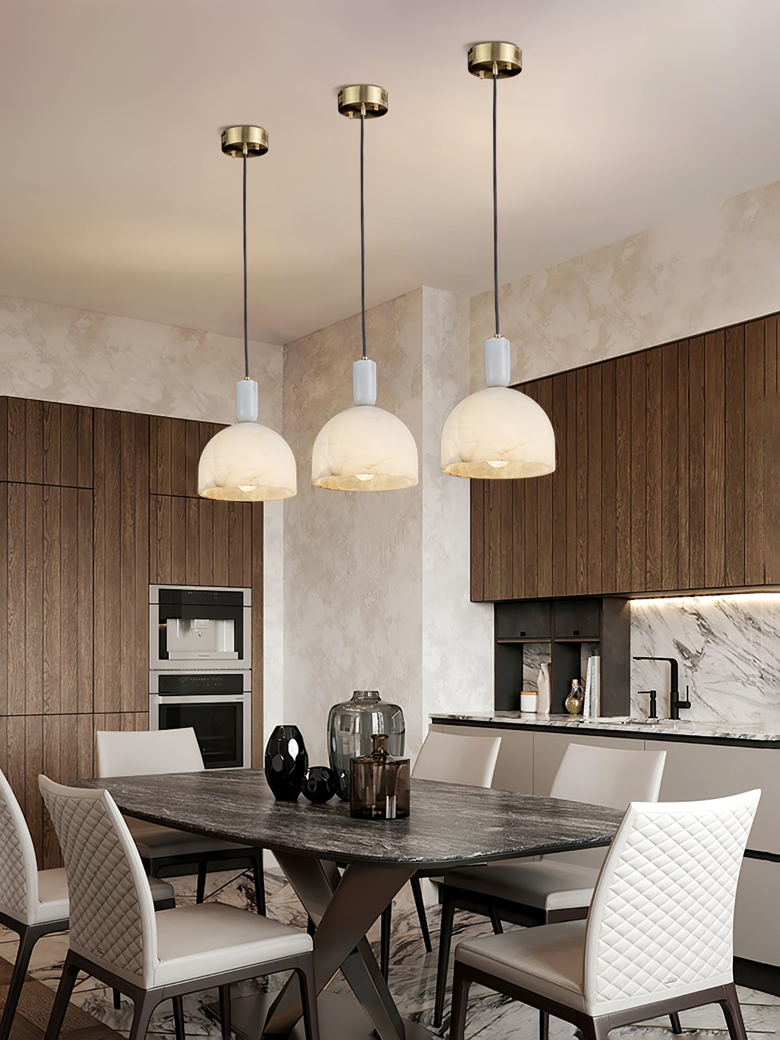 Stylish OKI Pendant Light - Modern Hanging Ceiling Lamp for Kitchen, Dining Room & Bedroom Lighting