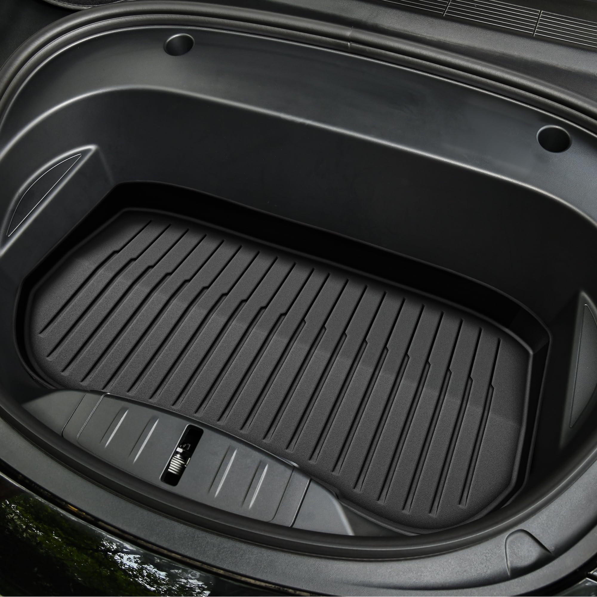 YITAMOTOR TPE All-Weather Floor Mats & Cargo Liner Set for 2024-2025 Tesla Model 3 Highland - Full Coverage Front Rear Seat and Trunk Protection - Durable Non-Slip Car Mats for All Seasons - Perfect for Daily Commute, Road Trips and Outdoor Adventures