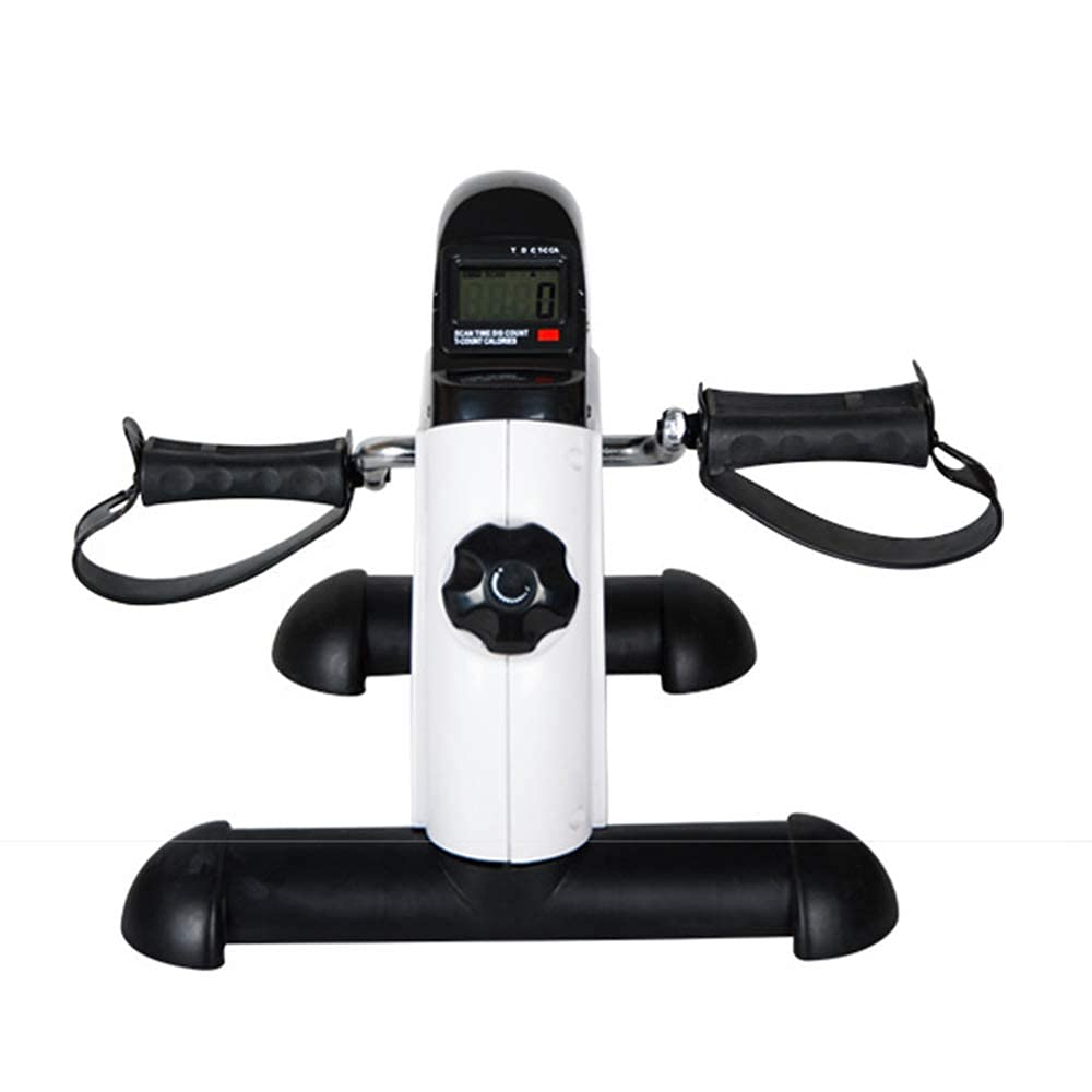 Mini Pedal Stepper Exercise Machine with LCD Display - Portable Arm & Leg Trainer for Home, Office & Gym - Indoor Cycling Bike Alternative for All Ages - Perfect for Small Spaces, Rehabilitation & Low-Impact Workouts