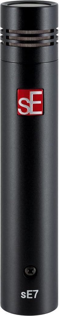 SE ELECTRONICS sE7 Small Diaphragm Cardioid Condenser Microphone - Matched Pair with Clip for Studio Recording, Podcasting & Live Performances