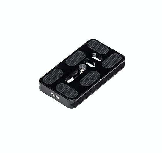 Benro PU70 Arca Swiss Style Universal Quick Release Plate - Compatible with Tripods & Camera Mounts - Perfect for Photography & Videography