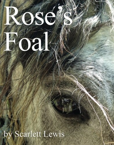Premium Rose's Foal Horse Toy for Kids - Realistic Foal Plush for Collectors & Gifts | Perfect for Playtime, Nursery Decor & Equestrian Enthusiasts