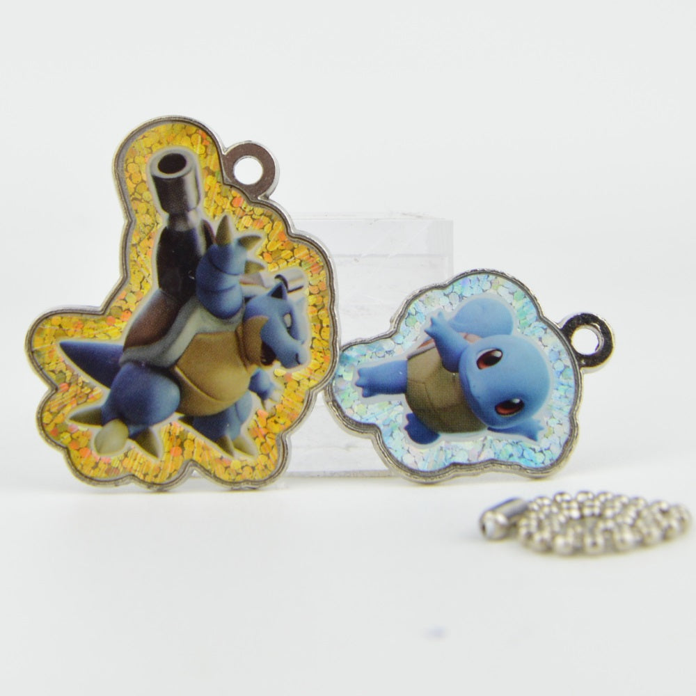 Pokemon Mewtwo Strikes Back EX Metal Charm Keychain - Collectible Anime Keyring for Backpacks, Gifts & Cosplay Accessories