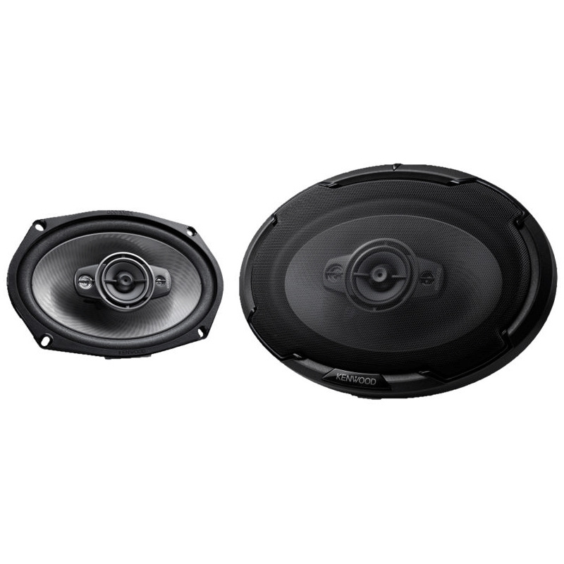 Kenwood KFC D691 6x9 Inch 3-Way Car Audio Coaxial Speakers - High Power Bass, Clear Sound for Cars, Trucks & SUVs | Perfect for Upgrading Your Vehicle's Audio System