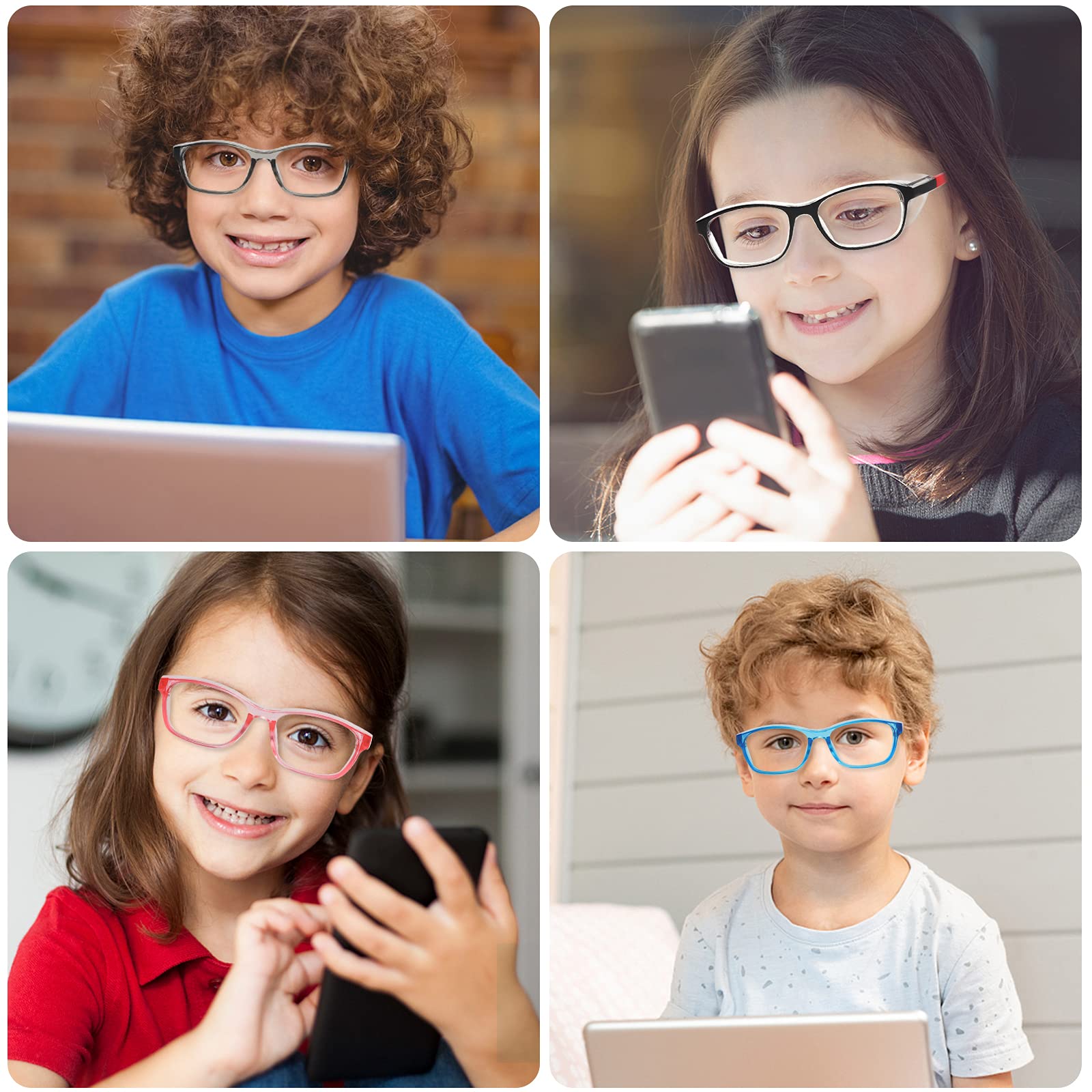 Outray Kids Safety Glasses - Anti Fog, Blue Light Blocking Protective Eyewear with Side Shields for Ages 5-12 - Perfect for School, Sports, and Screen Time Protection