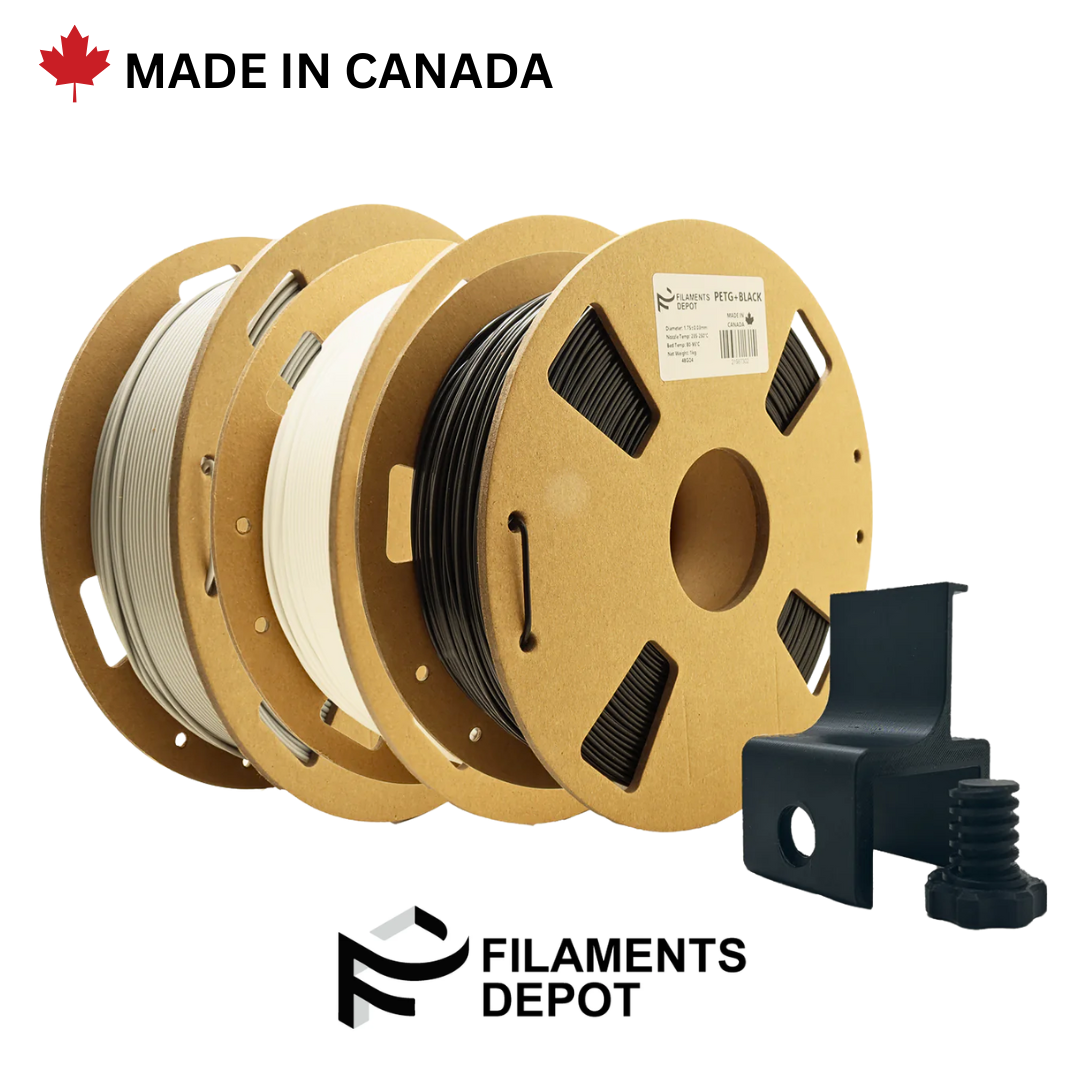 Premium PETG Plus 1.75mm Filament 1kg Spool - High Strength, Low Warping 3D Printer Filament for Functional Prototypes, Cosplay & DIY Projects