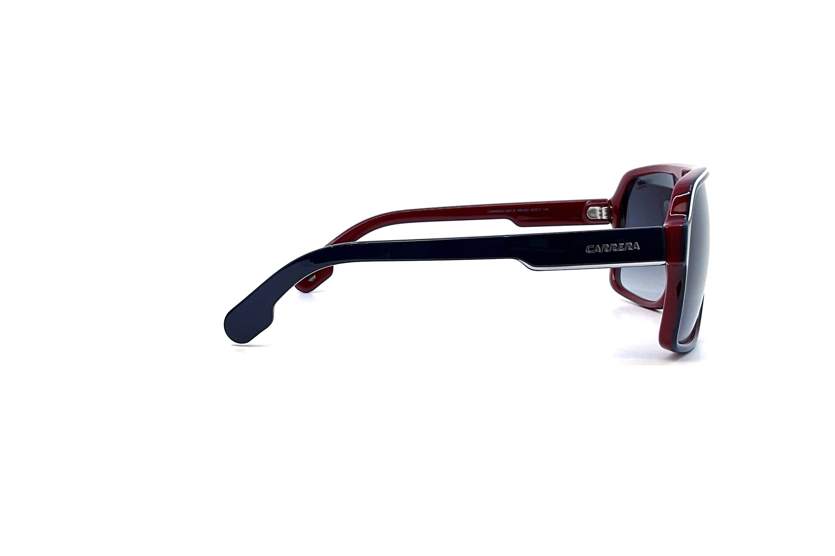 Carrera 1001/S Sunglasses - Blue & Red Gradient Lenses, UV Protection, Lightweight Frame for Men & Women - Perfect for Driving, Running, and Outdoor Activities