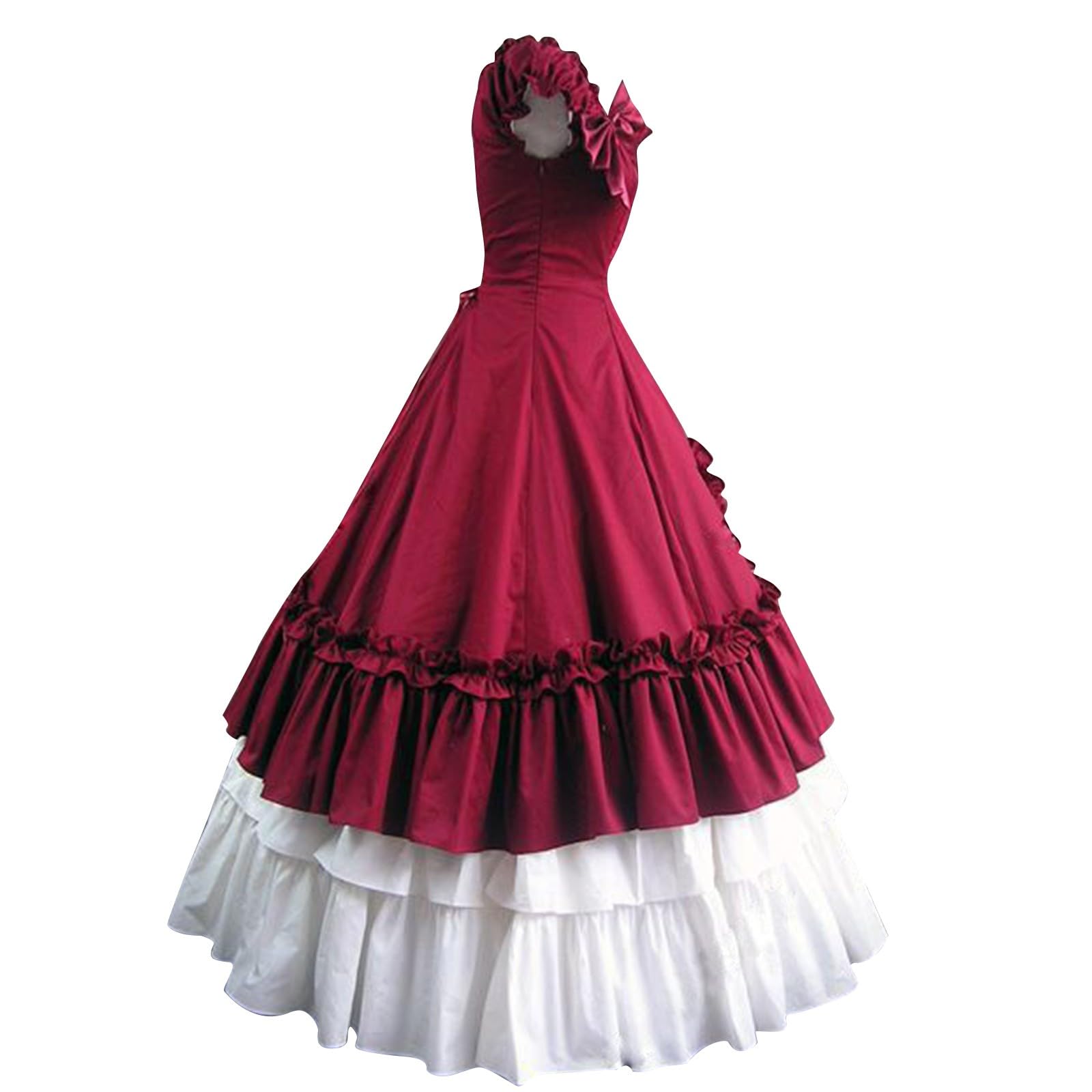 Gothic Southern Belle Victorian Dress for Women - Marie Antoinette Inspired Wedding Ball Gown | Rococo Masquerade Prom Dress for Halloween, Cosplay & Historical Reenactments