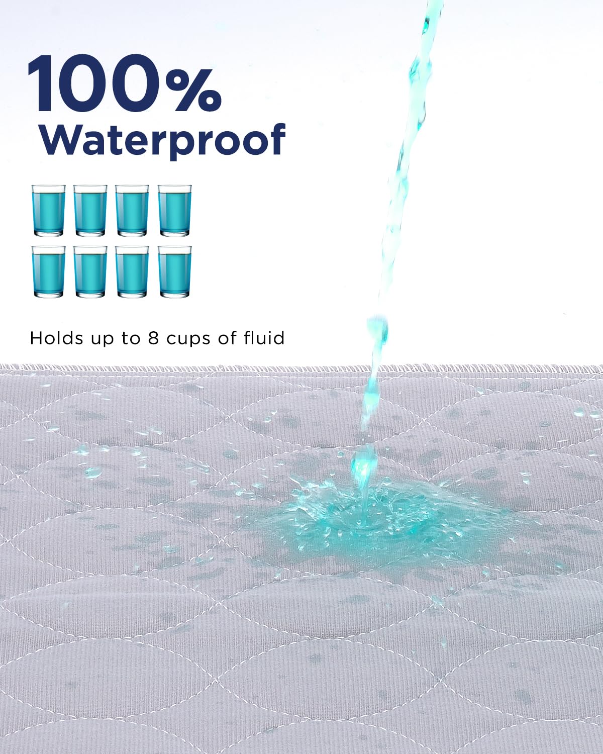 Washable Waterproof Bed Pads 34