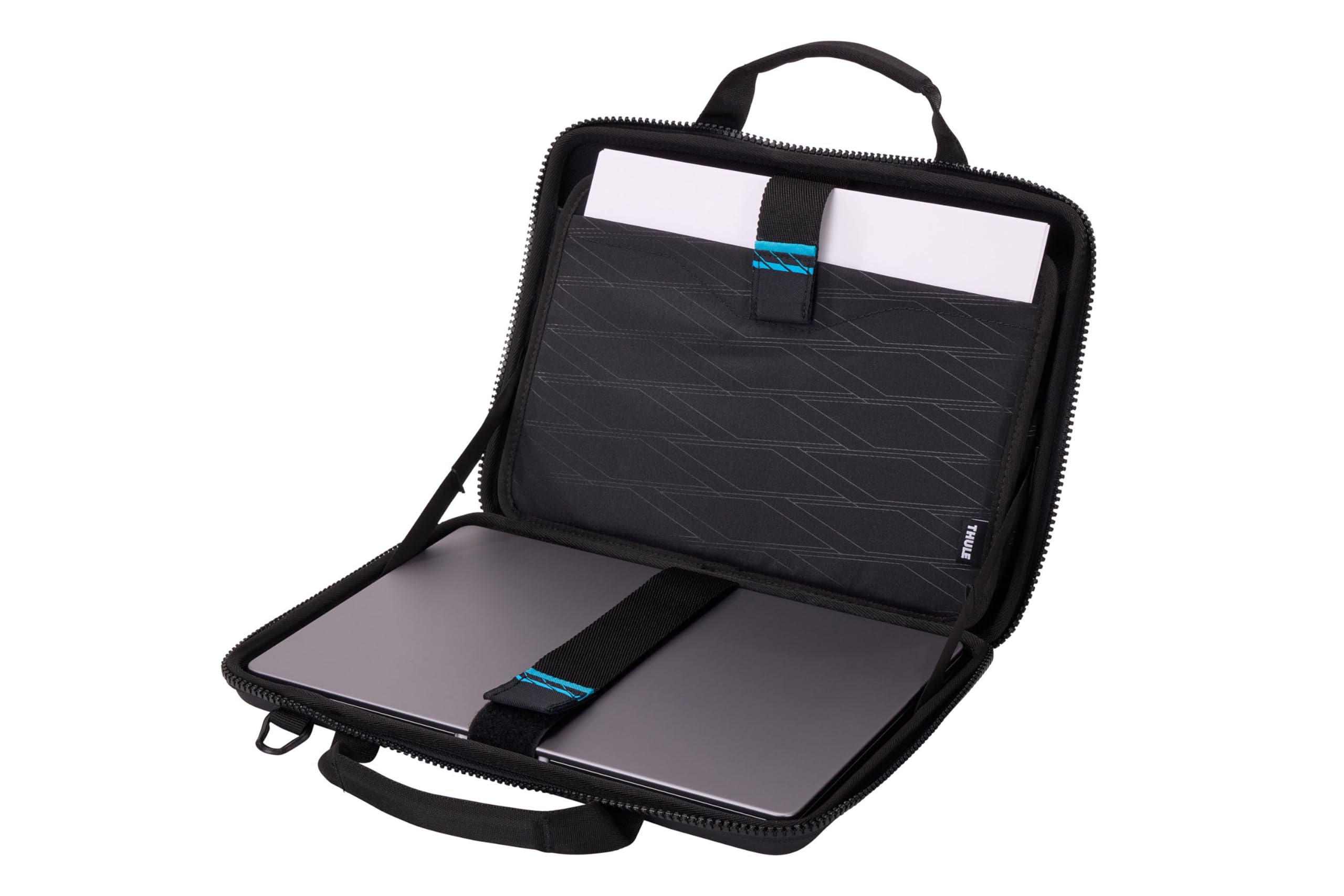 Thule Gauntlet 14 Inch Laptop Sleeve for MacBook Pro - Durable & Protective Black Case - Perfect for Travel, Work & School