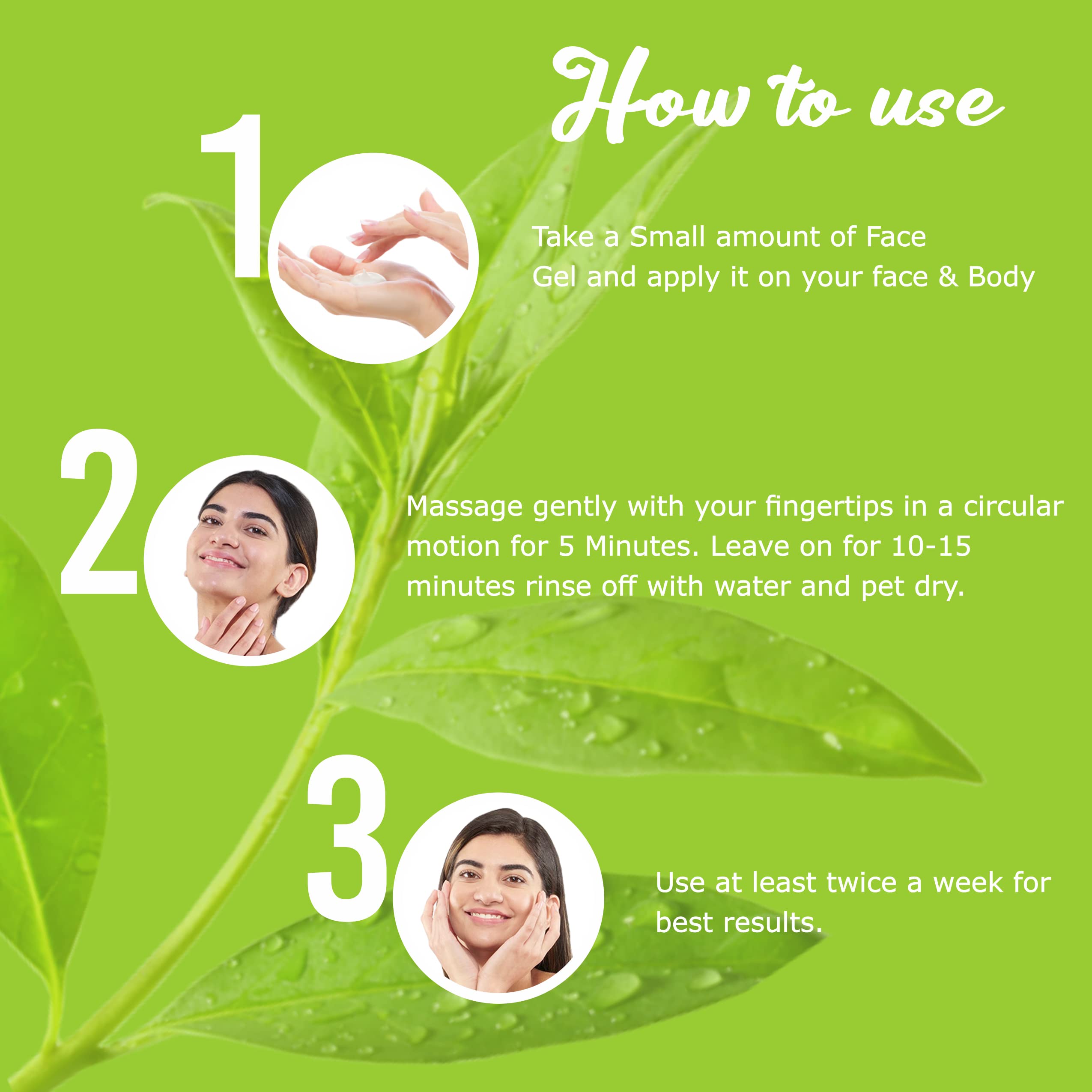 Organic Pink Root Tea Tree Face Gel 100ml - Acne Treatment & Oil Control for Clear Skin | Hydrating Facial Gel for Oily & Sensitive Skin | Perfect for Daily Skincare Routine & Post-Workout Refresh