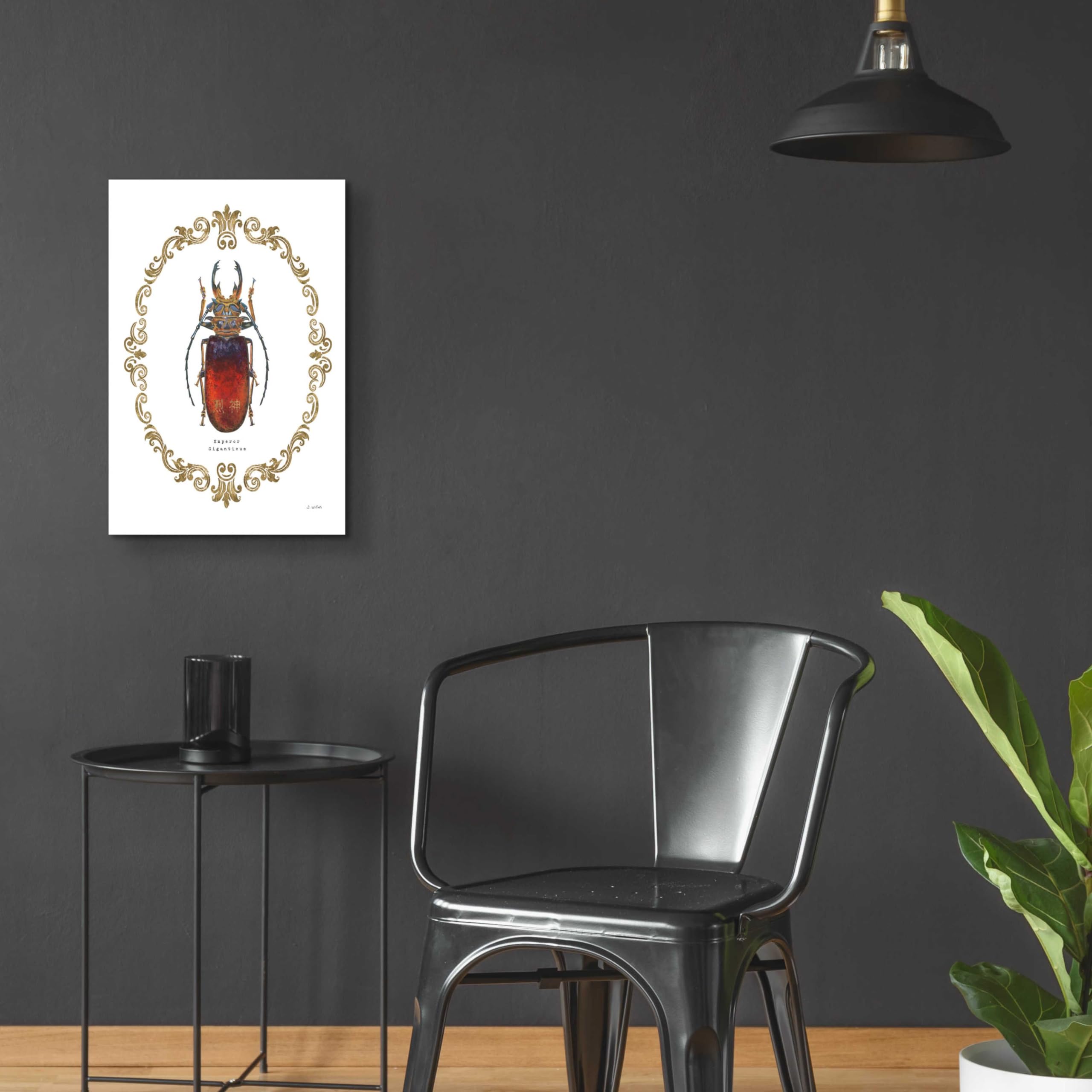 Adorning Coleoptera I by James Wiens - 16x24 Inch Acrylic Glass Wall Art Painting | Modern Home Decor for Living Room, Bedroom & Office