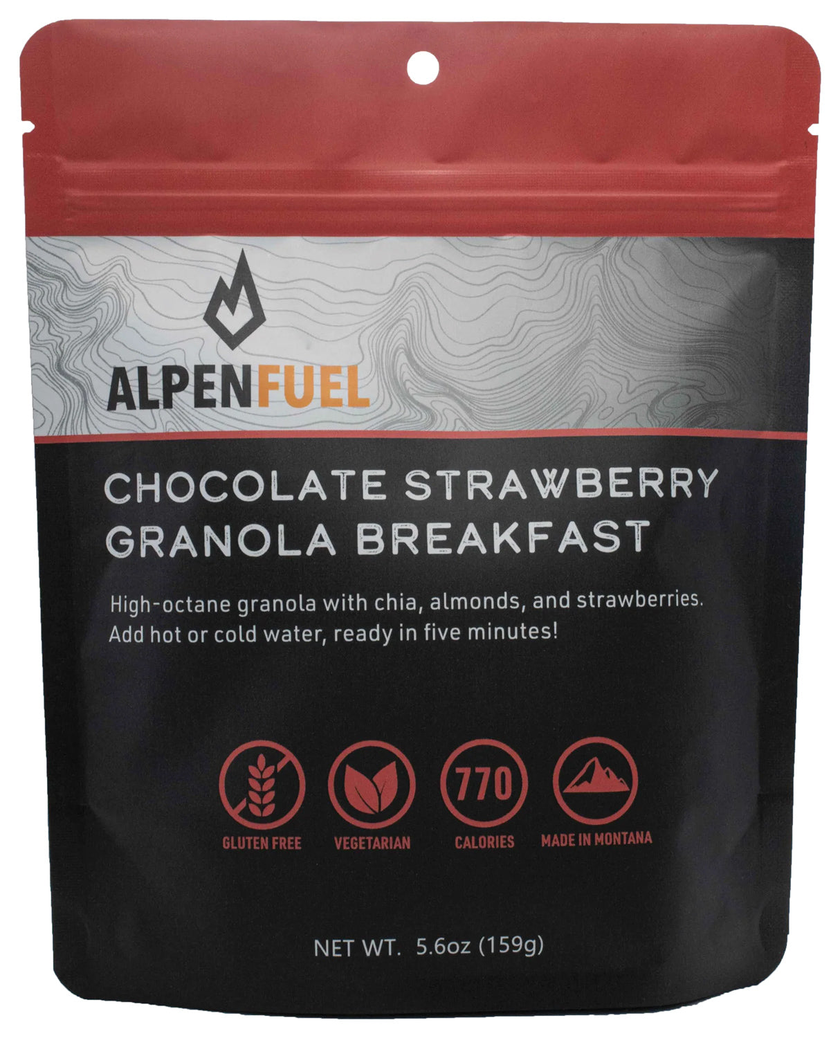 Alpen Fuel Chocolate Strawberry Granola Breakfast Cereal - High Protein & Energy Boost for Active Lifestyles - Perfect for Mornings, Workouts & On-the-Go Snacking