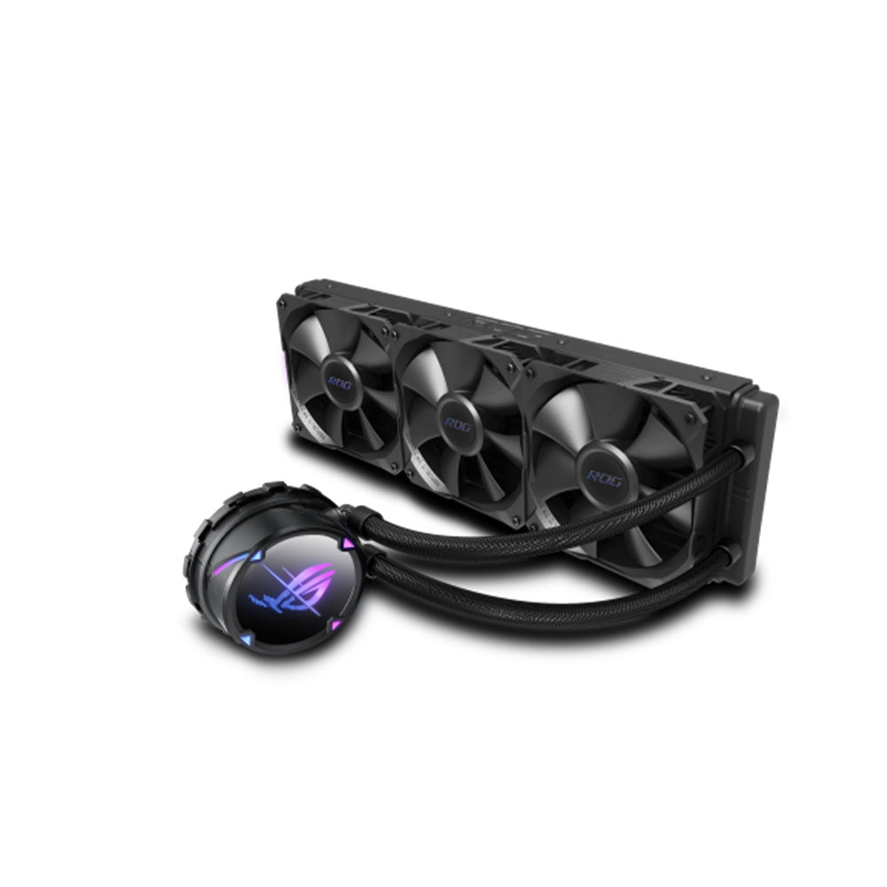 ASUS ROG Strix LC II 360 RGB AIO Liquid CPU Cooler - High Performance Cooling for Gaming PCs & Workstations - Perfect for Overclocking, Streaming & Intensive Gaming Sessions