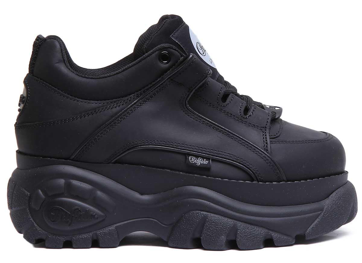 Buffalo Women's 1339-14 2.0 Platform Shoes - Black Size UK 3 (US 5) | Comfortable & Stylish for Everyday Wear, Office, and Casual Outings