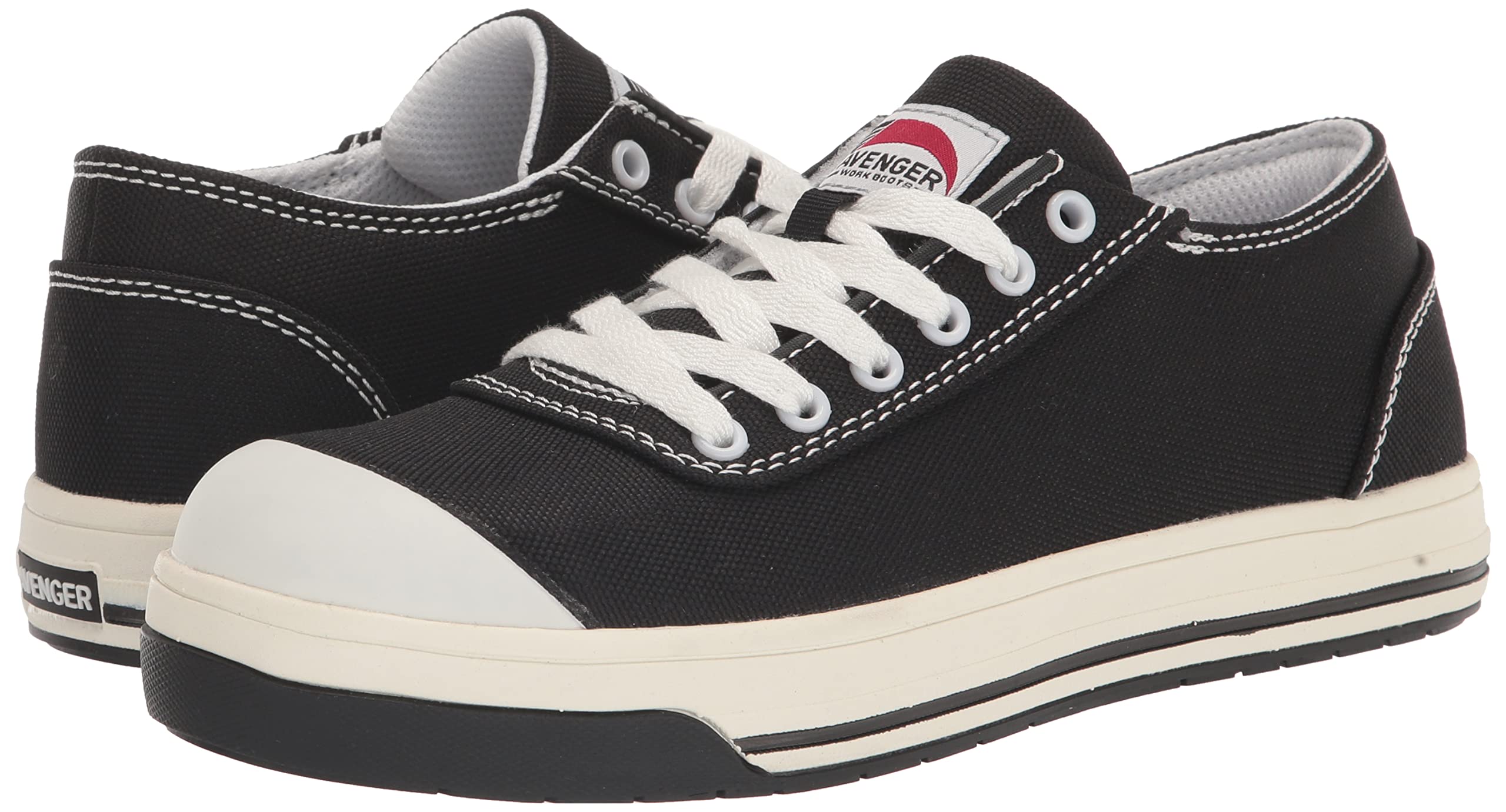 **Avenger Women's Low Top Work Boots - Industrial Safety Shoes for Construction, Warehouse & Outdoor Work**
