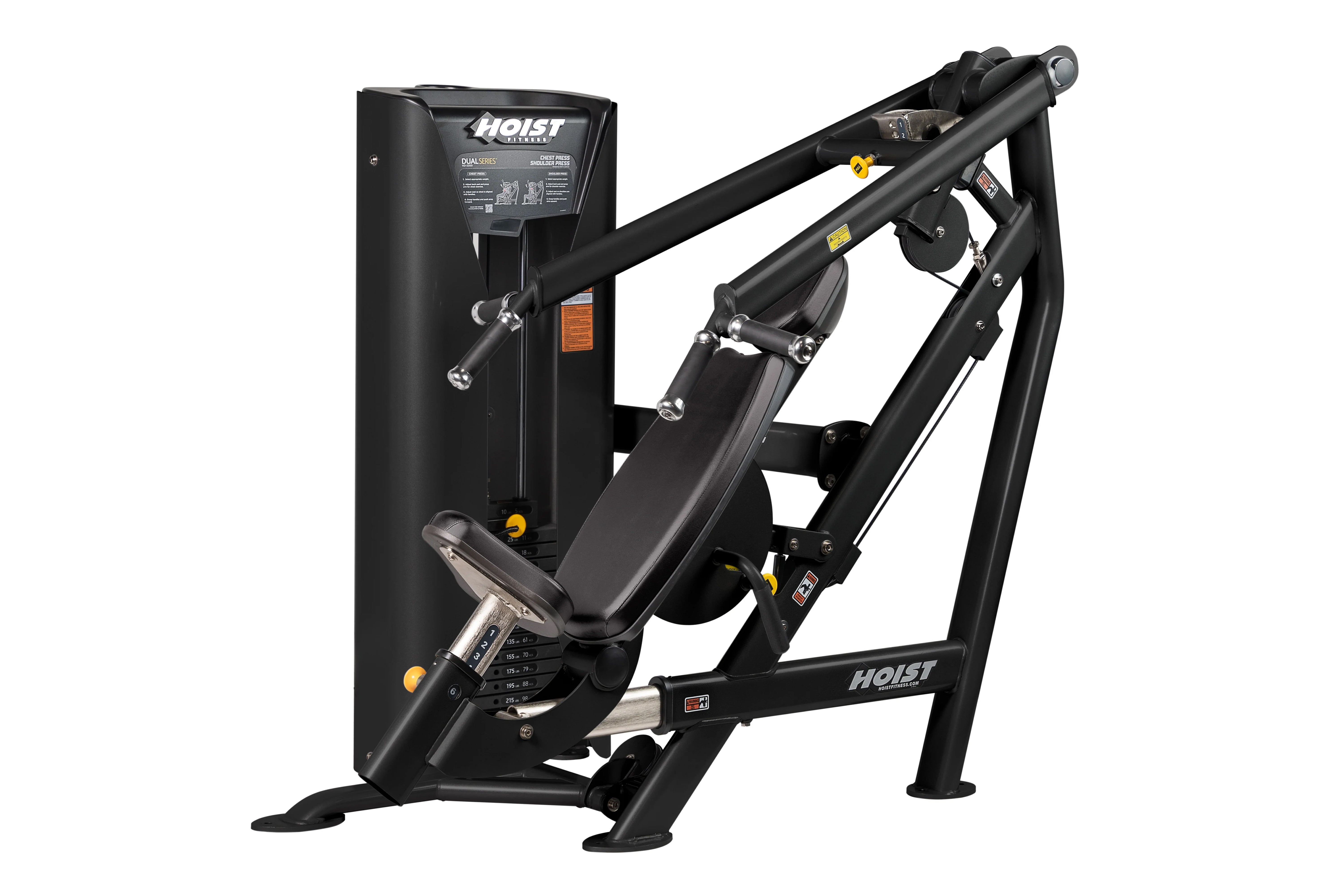Hoist HD 3300 Chest and Shoulder Press Machine - Commercial Grade Gym Equipment for Home & Fitness Studio Workouts