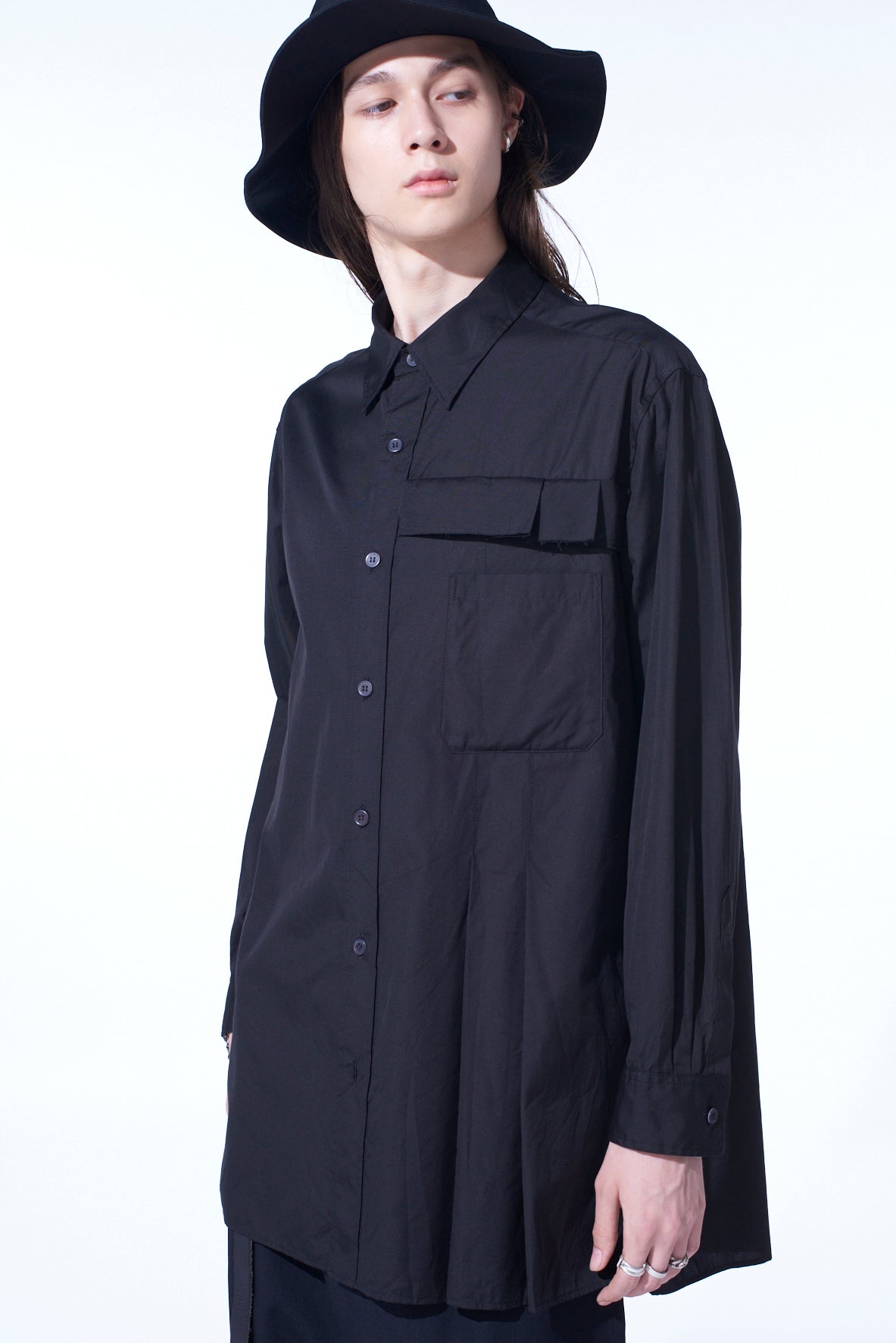 Stylish Cotton Broad Pleated Shirt for Women & Men - Comfortable & Breathable Casual Wear for Office, Travel & Everyday Outfits