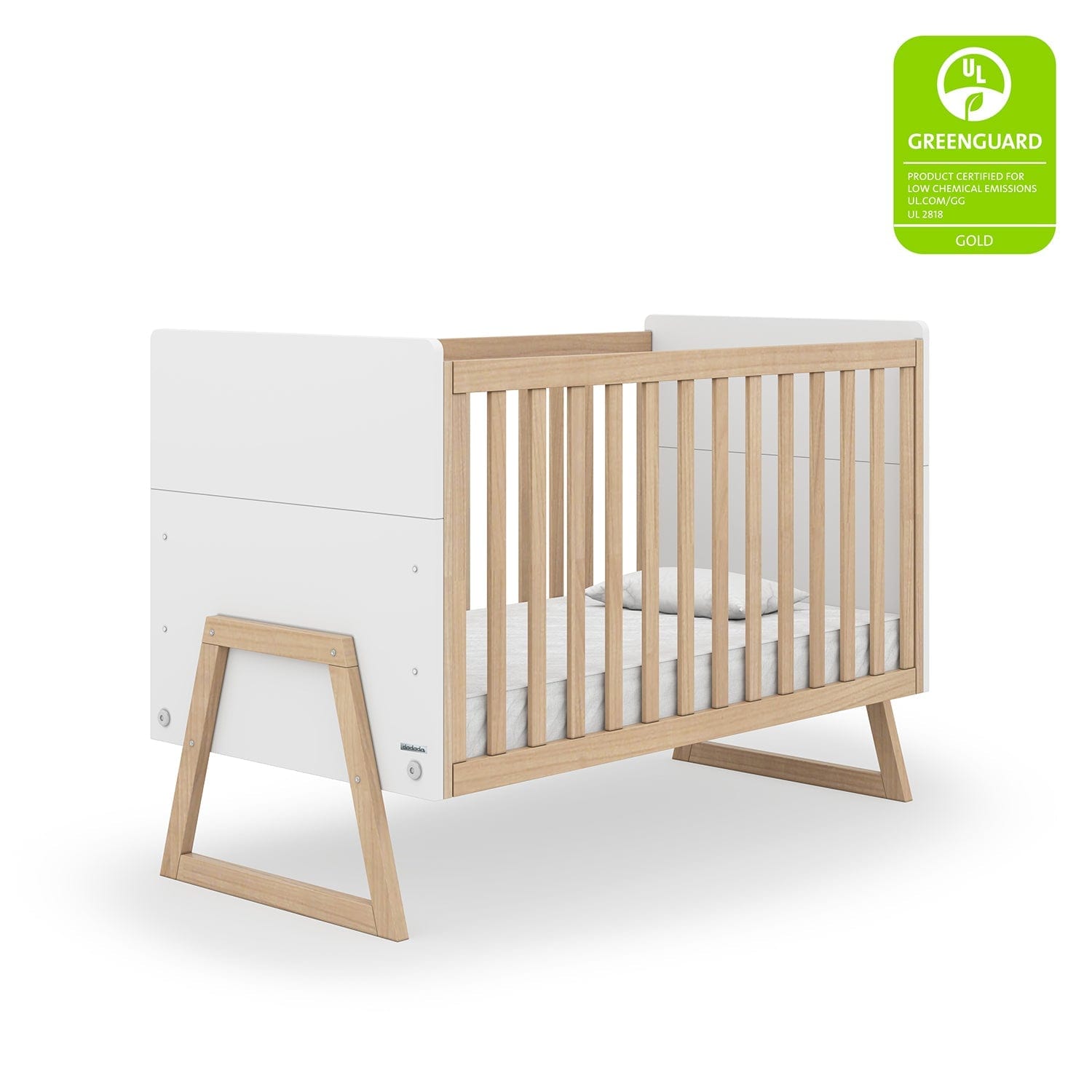 3-in-1 Convertible Baby Crib with Changing Table & Storage - Safe Toddler Bed for Nursery Room | Perfect for Newborns, Infants & Growing Kids