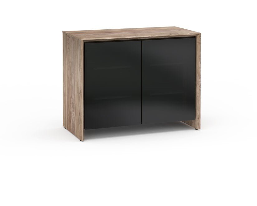 Salamander Designs Barcelona 323 Audio Cabinet - Premium TV Stand with Storage for Home Theater & Entertainment Systems - Perfect for Living Room, Media Room, or Home Office Setup